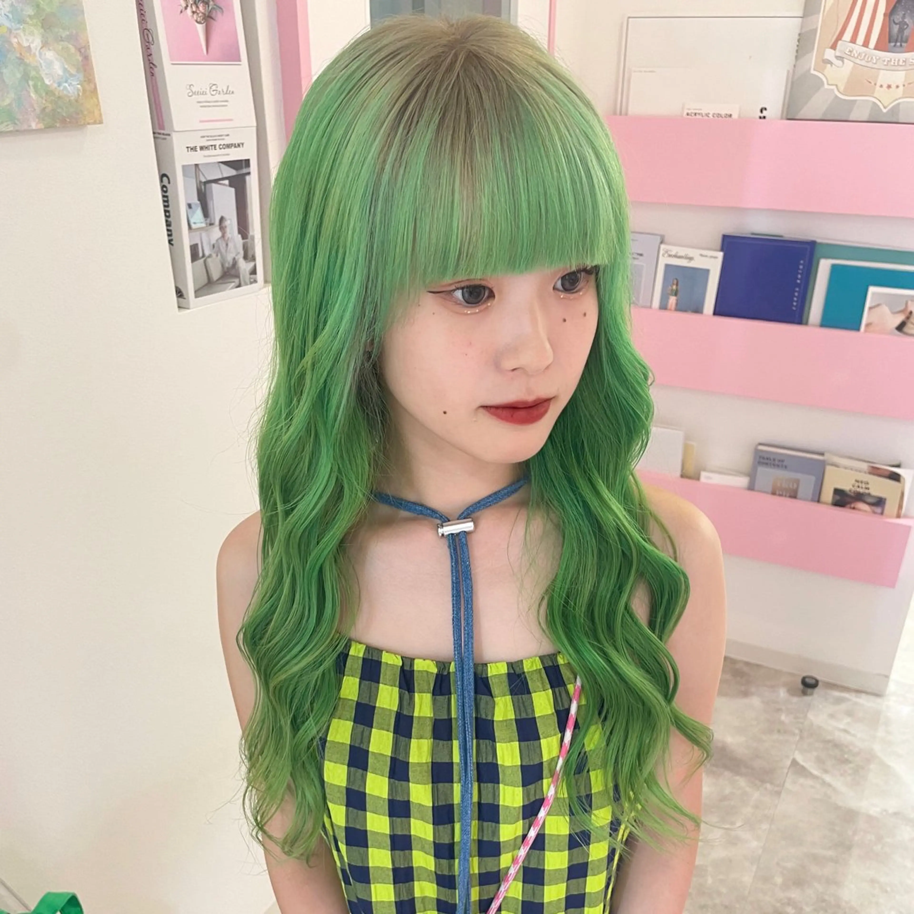 ロング カラー カット ヘアカラー トリートメント ボブ特化✨ 松本竜之介のヘアスタイル