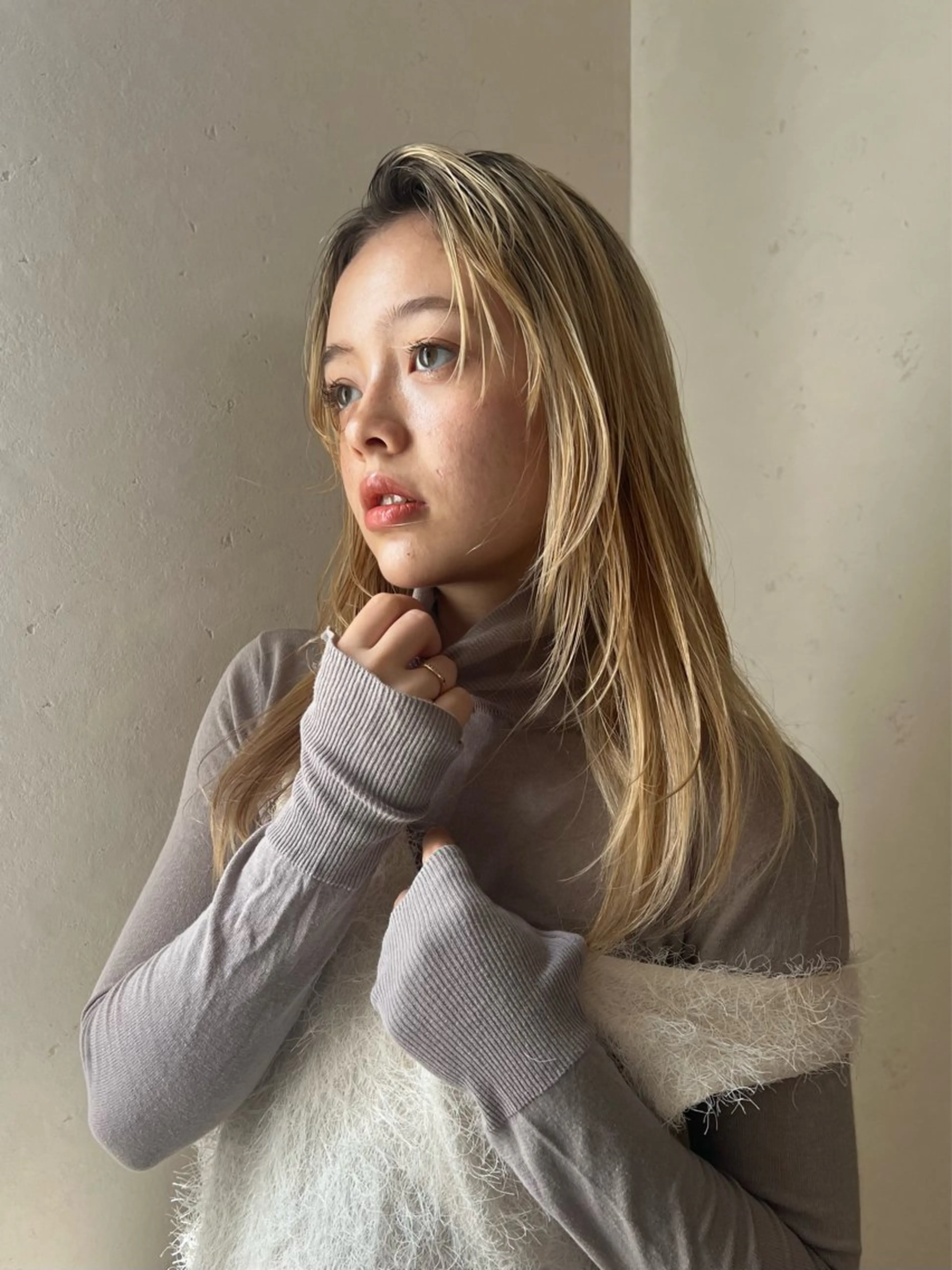 ロング 工藤 梨花のヘアスタイル