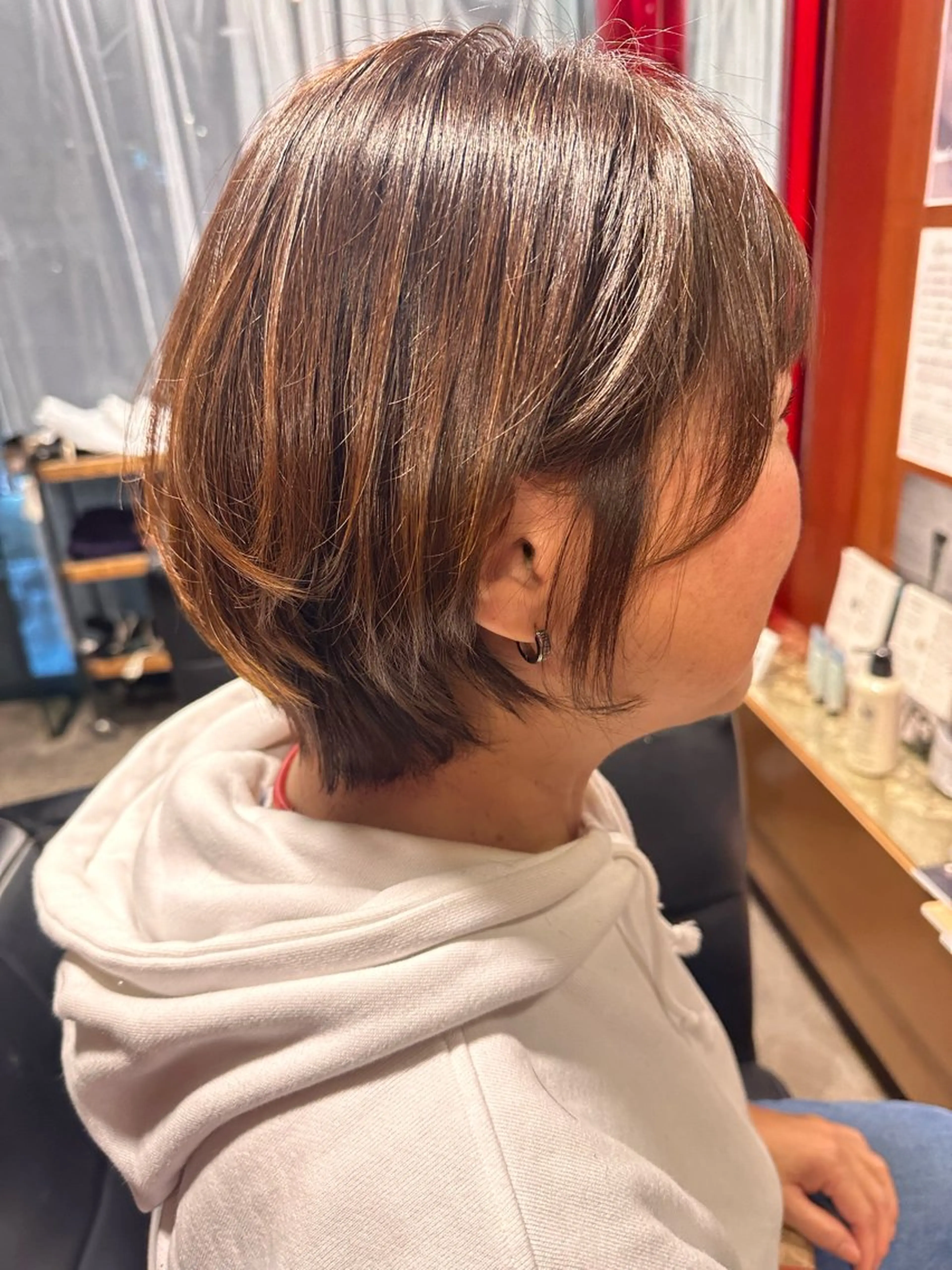 ショート 米山 璃奈のヘアスタイル