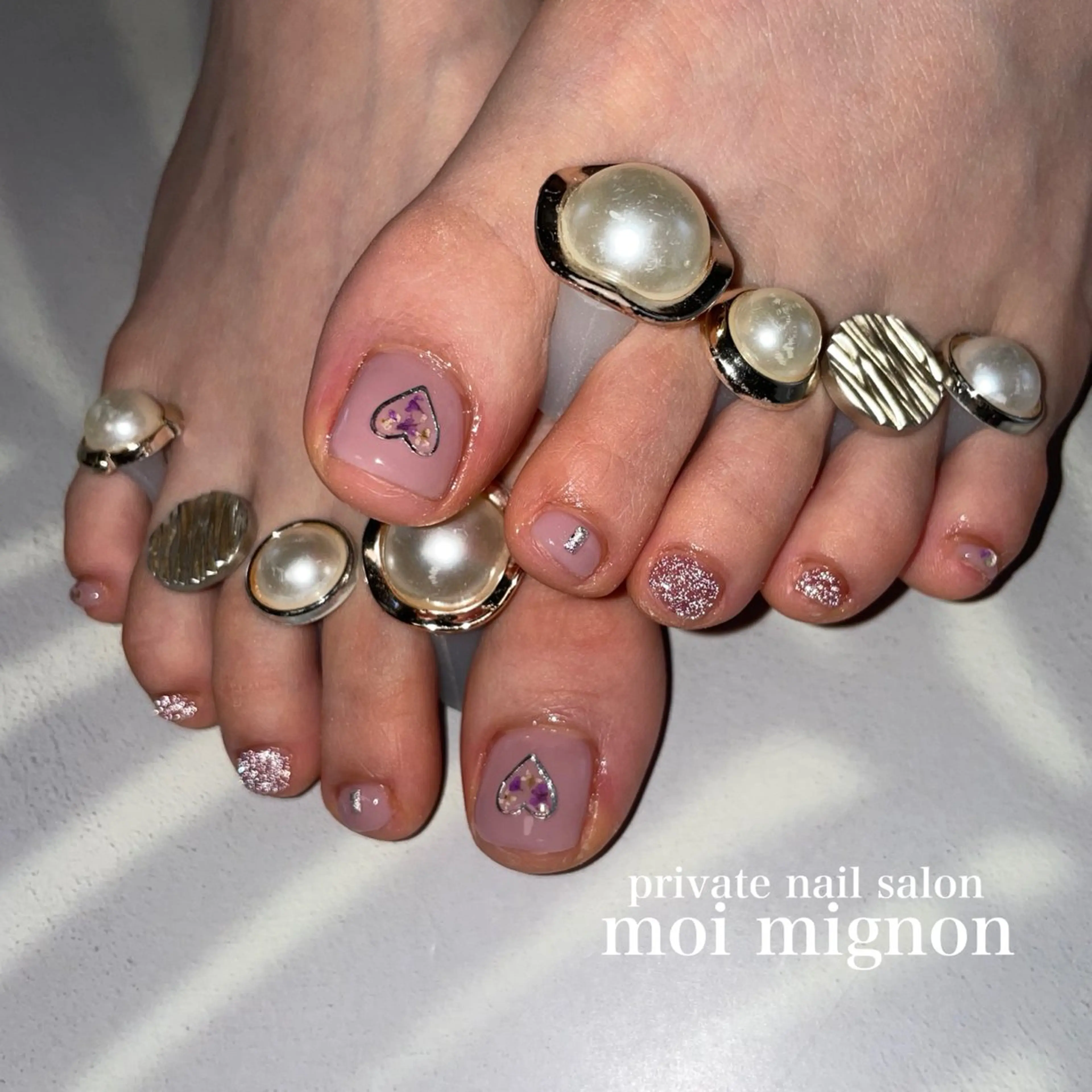 ネイル フットネイル nailist Aki♡のネイルデザイン