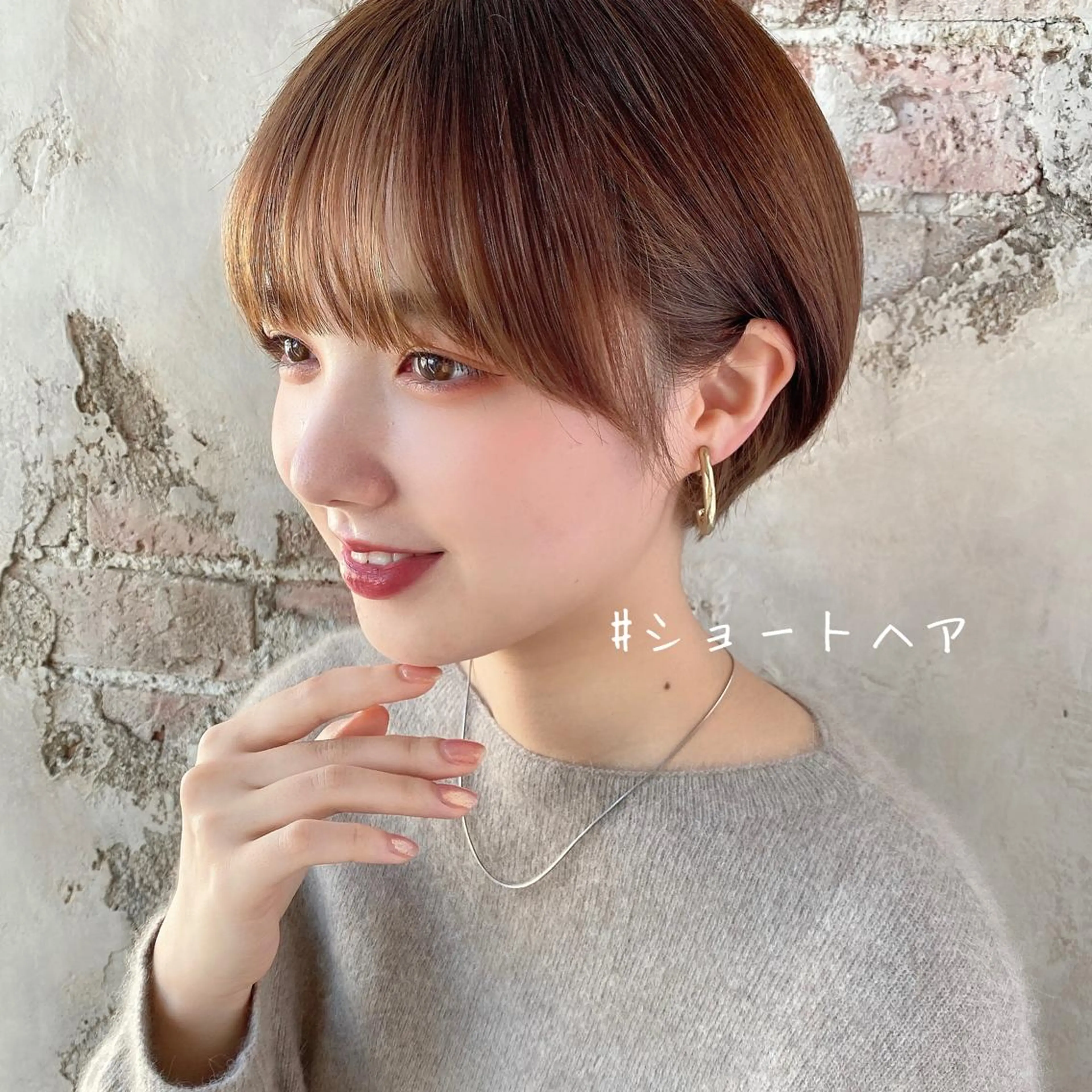 ショート 切りっぱなしボブ ショートボブ アッシュ ボブ 髪質改善 カット ヘアカラー トリートメント ショート、ボブの神✨ 峯朋也✂︎✨のヘアスタイル