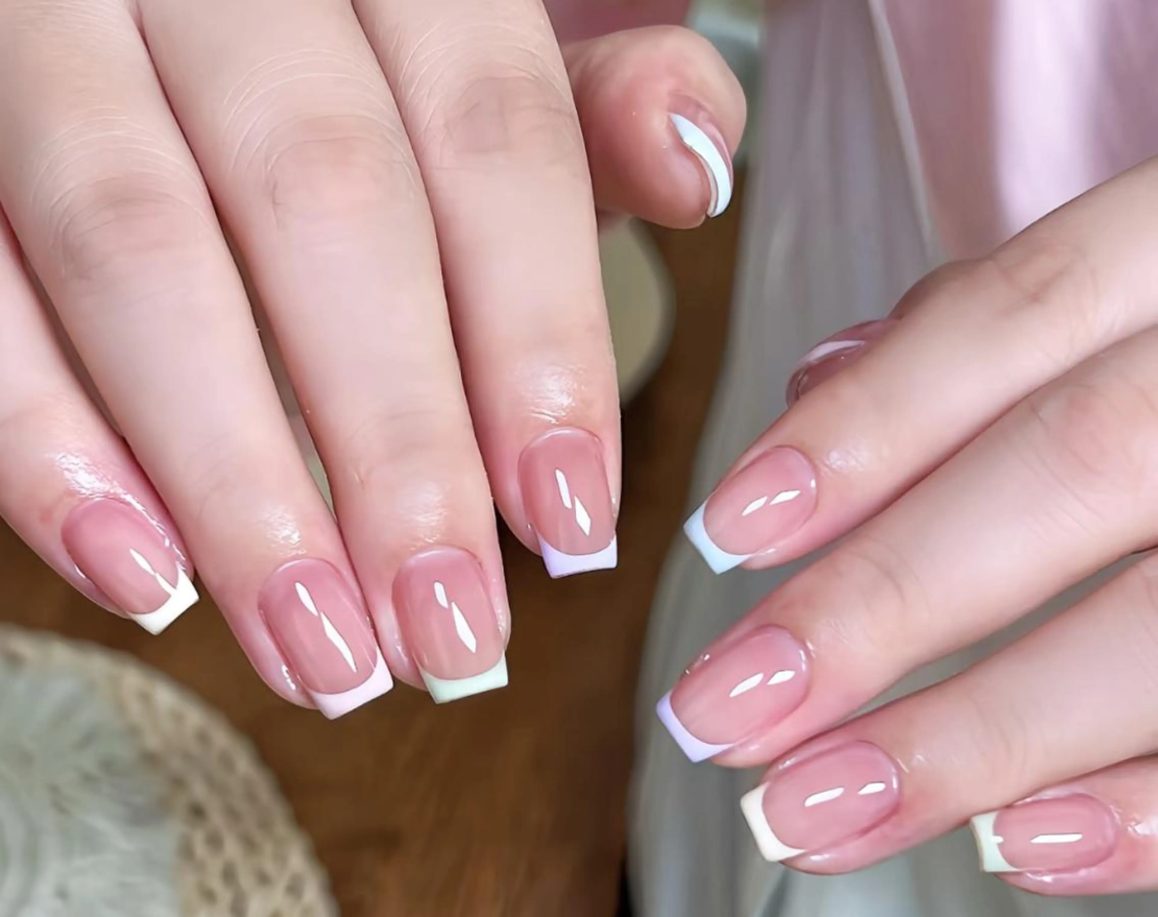 ネイル ハンドネイル By moonネイル 🌷ワンホン/韓国風のネイルデザイン