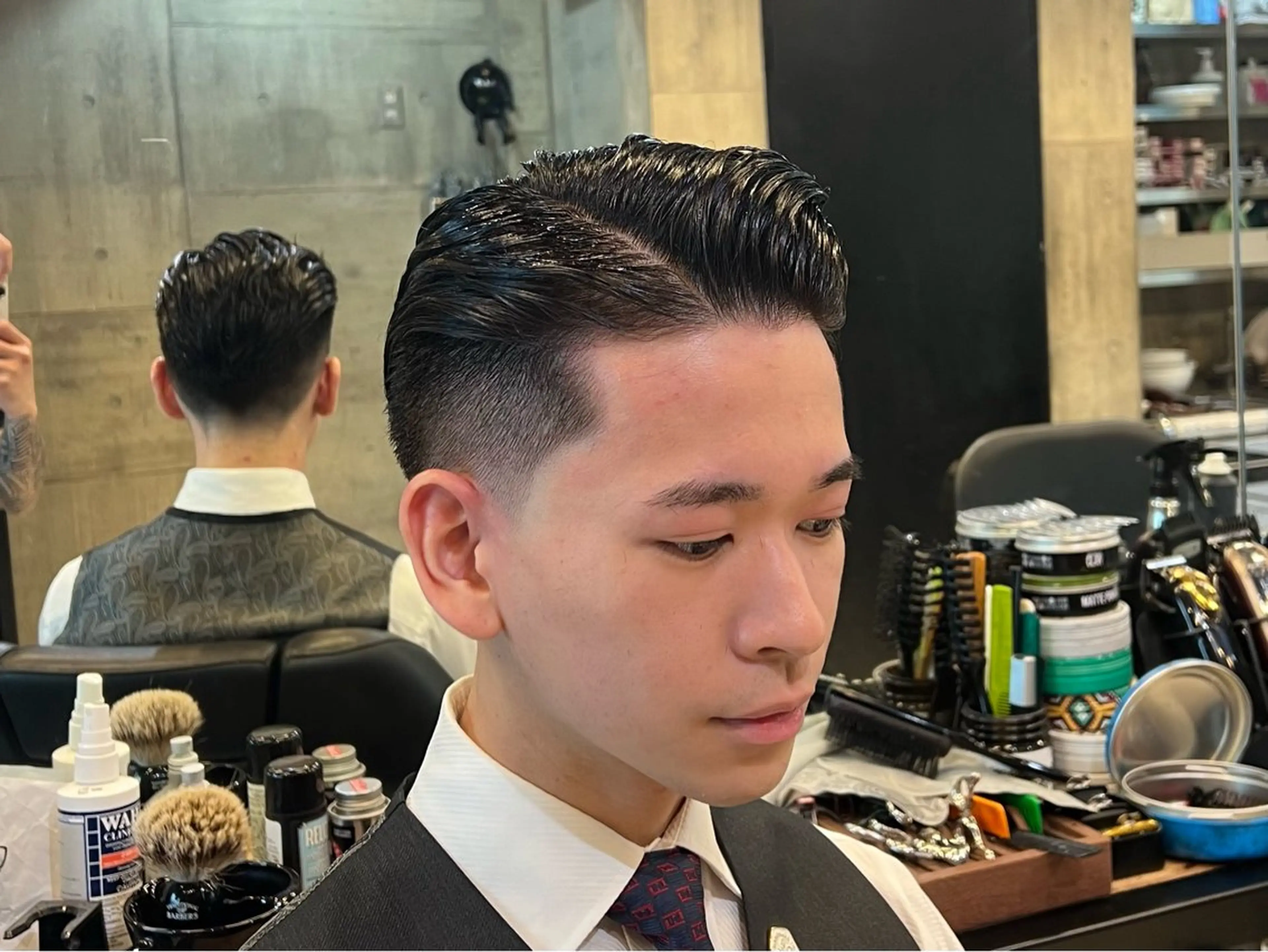 ショート メンズ カット BINGO HAIR WORKS 【ビンゴヘアワークス】所属・🎱メンズフェード 特化HYOGA🎱のヘアスタイル