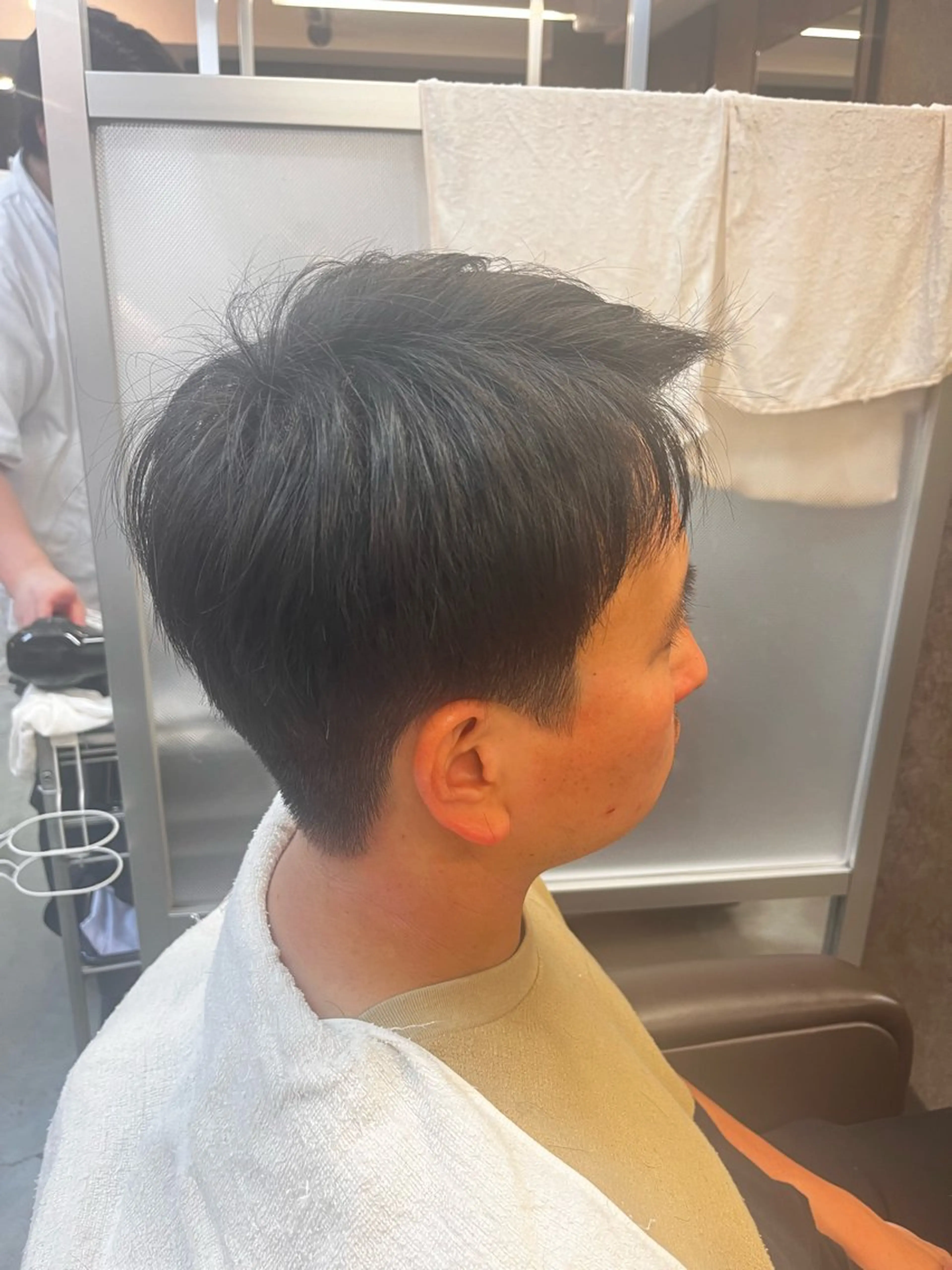 ショート メンズ 清水 寧生のヘアスタイル