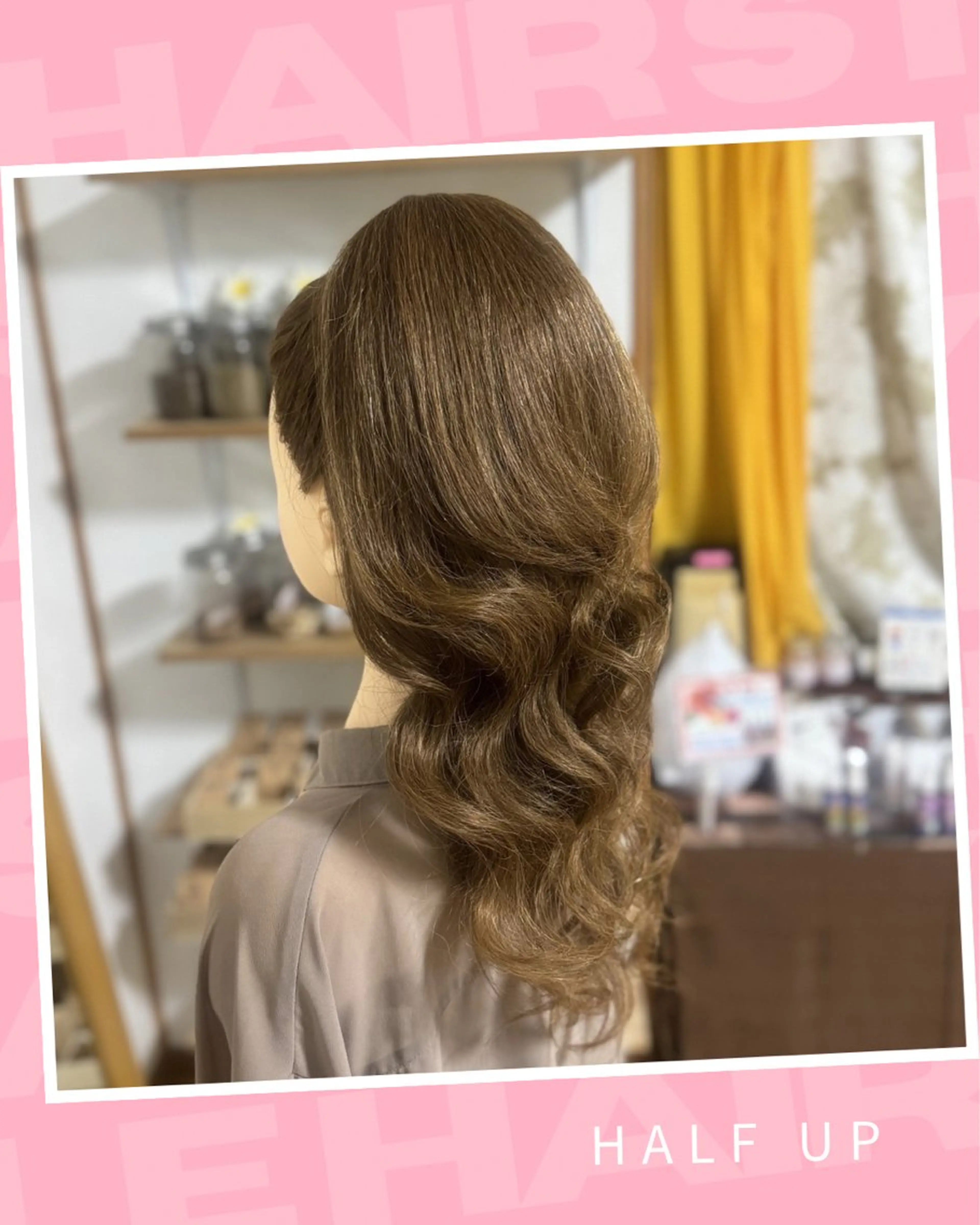 ロング ヘアアレンジ ハーフアップ ポニーテール Yamauchi natsumiのヘアスタイル