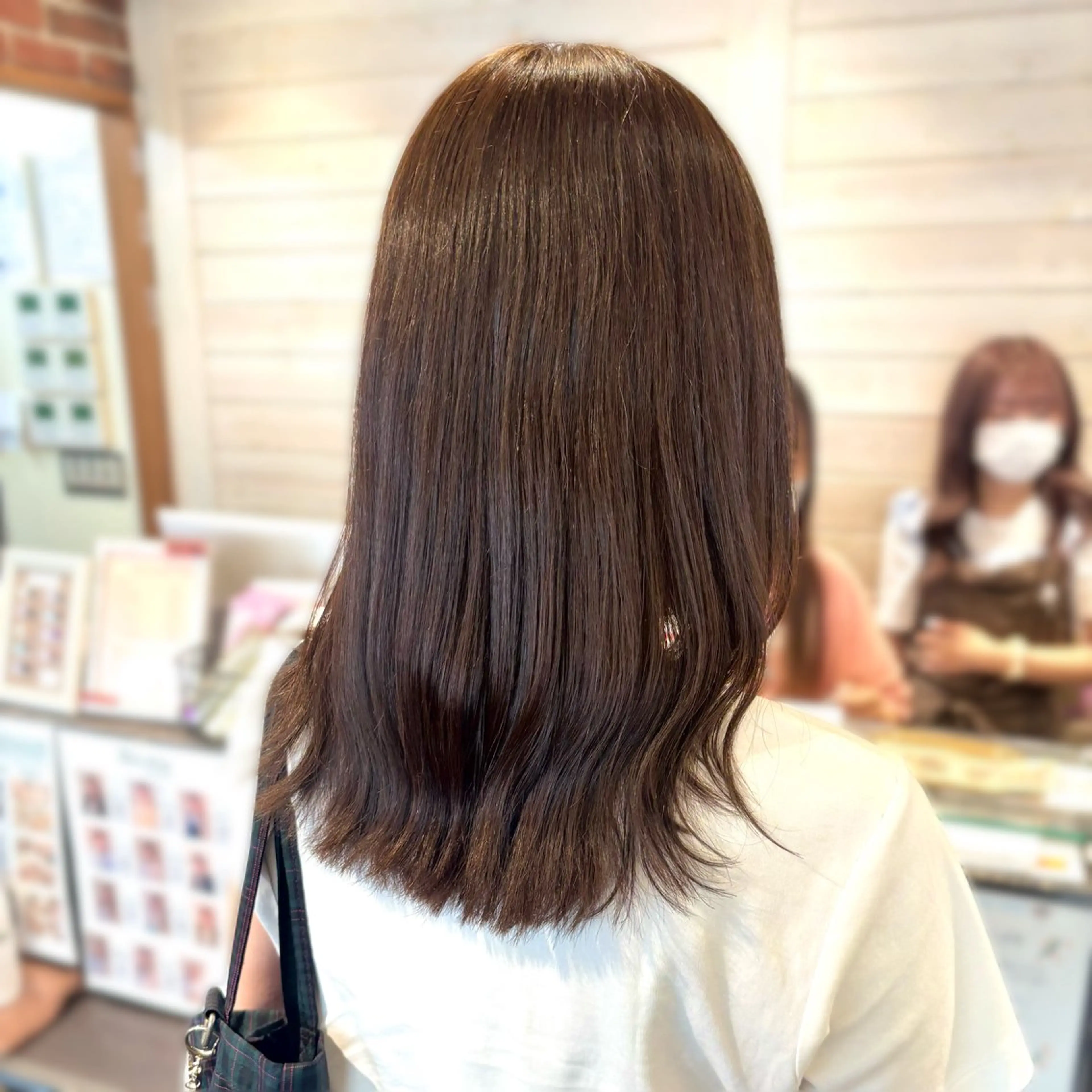 ロング カット ヘアカラー トリートメント 美奈 🫧のヘアスタイル