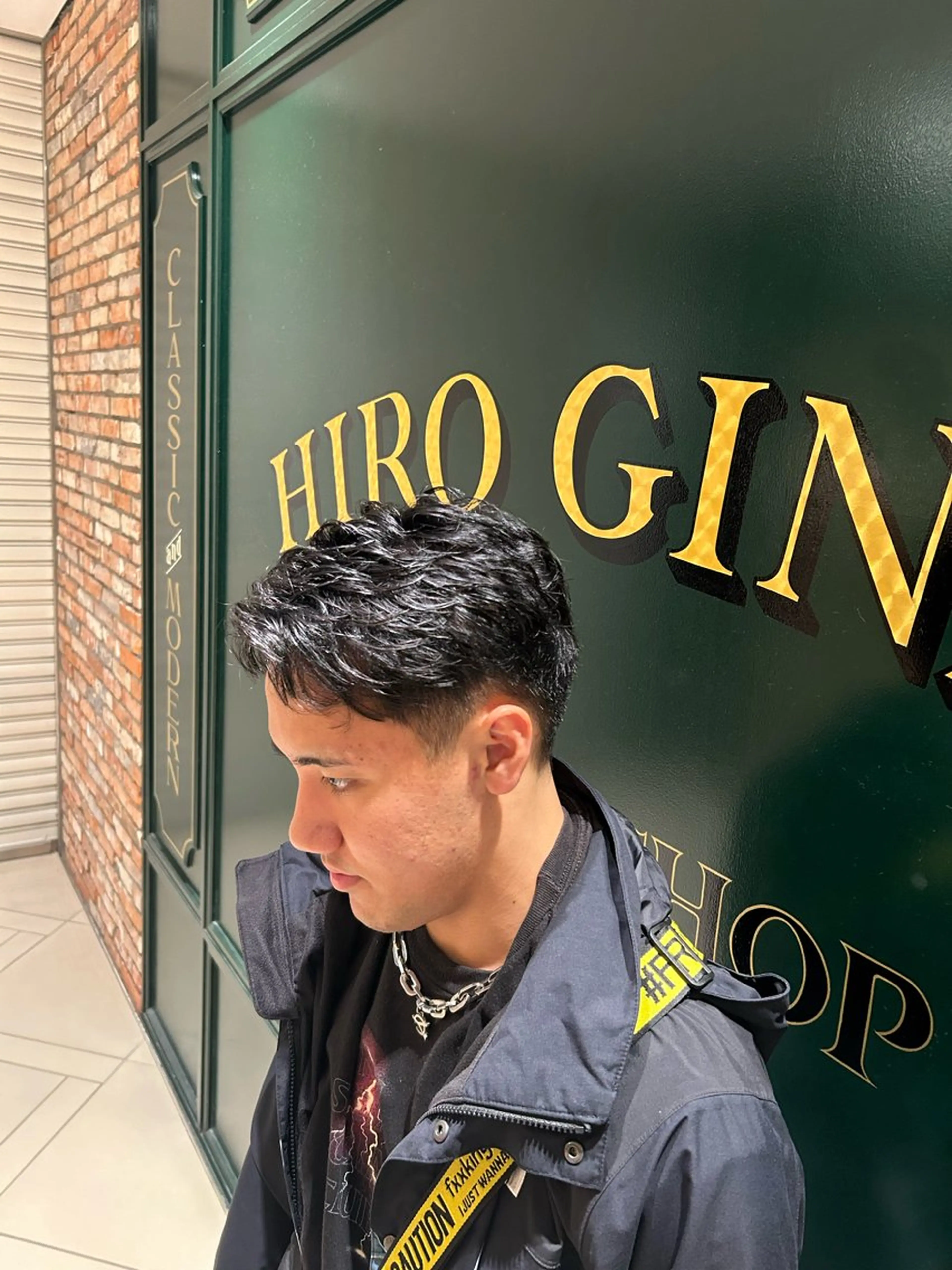 メンズ HIRO GINZA BARBER SHOP 名古屋本店【ヒロギンザ バーバーショップ】所属・ヒロ銀座牛山 友晴のヘアスタイル