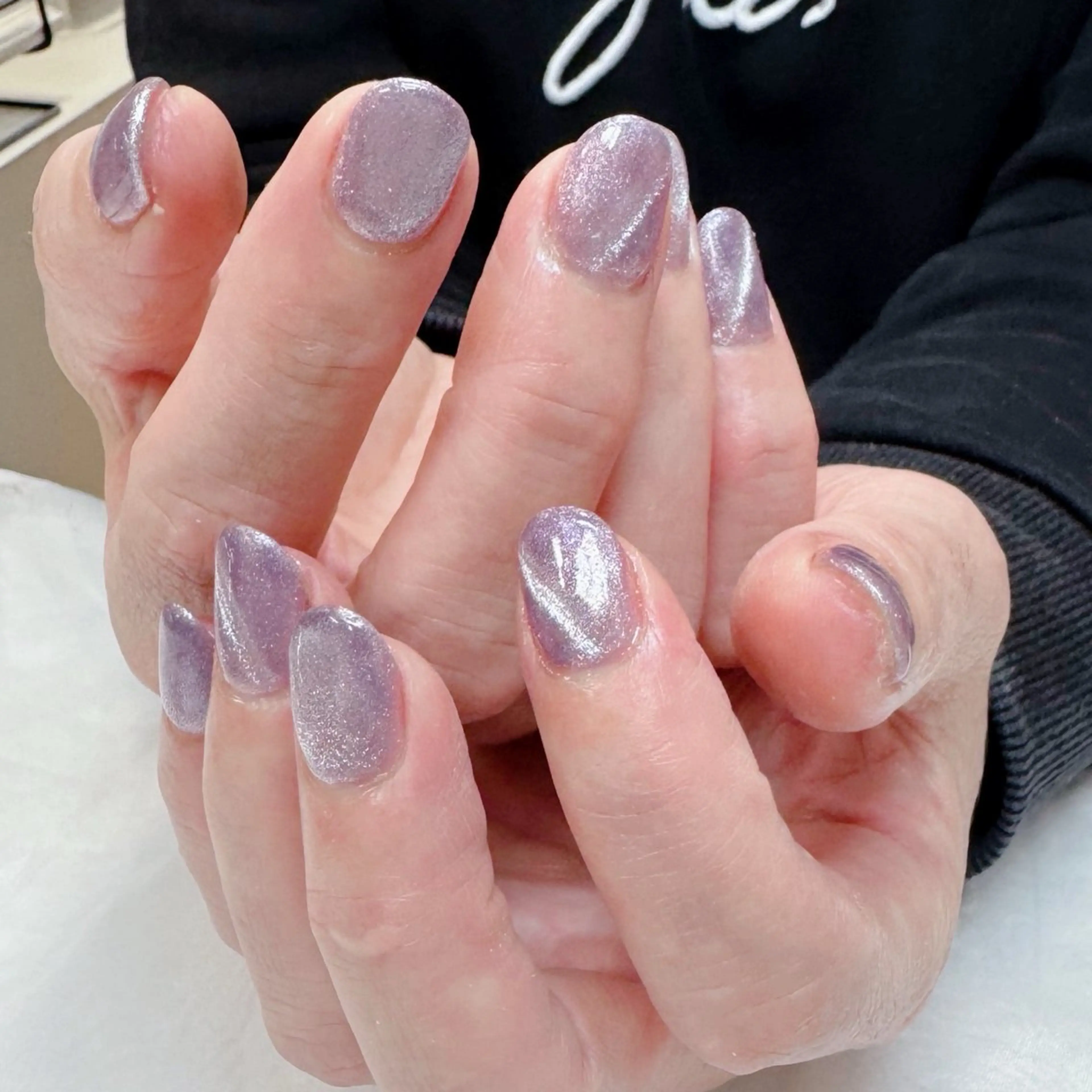 ネイル キラキラネイル マグネットネイル maruyasu. yのネイルデザイン