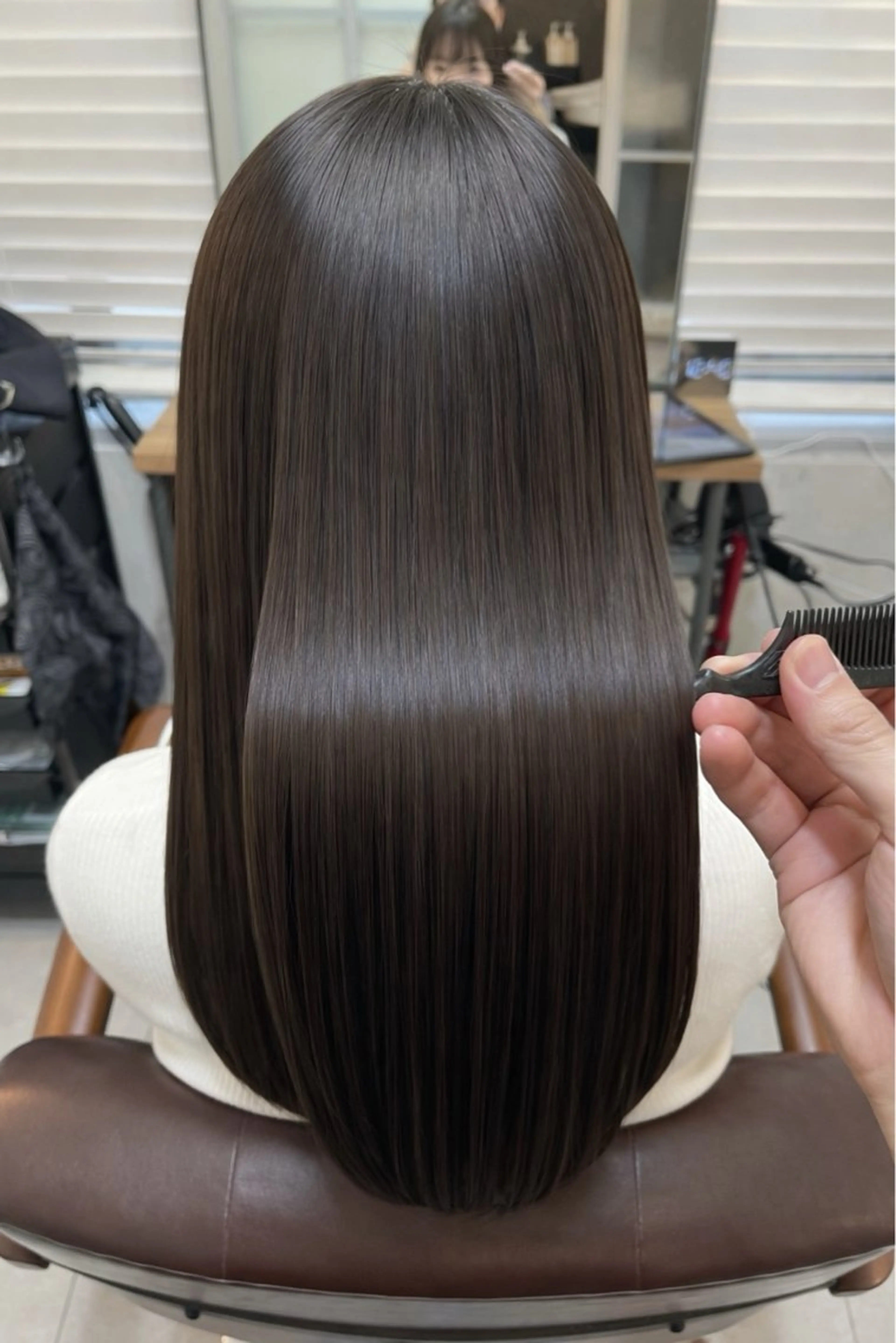 ロング ✨シルク縮毛矯正✨ RYUICHIのヘアスタイル