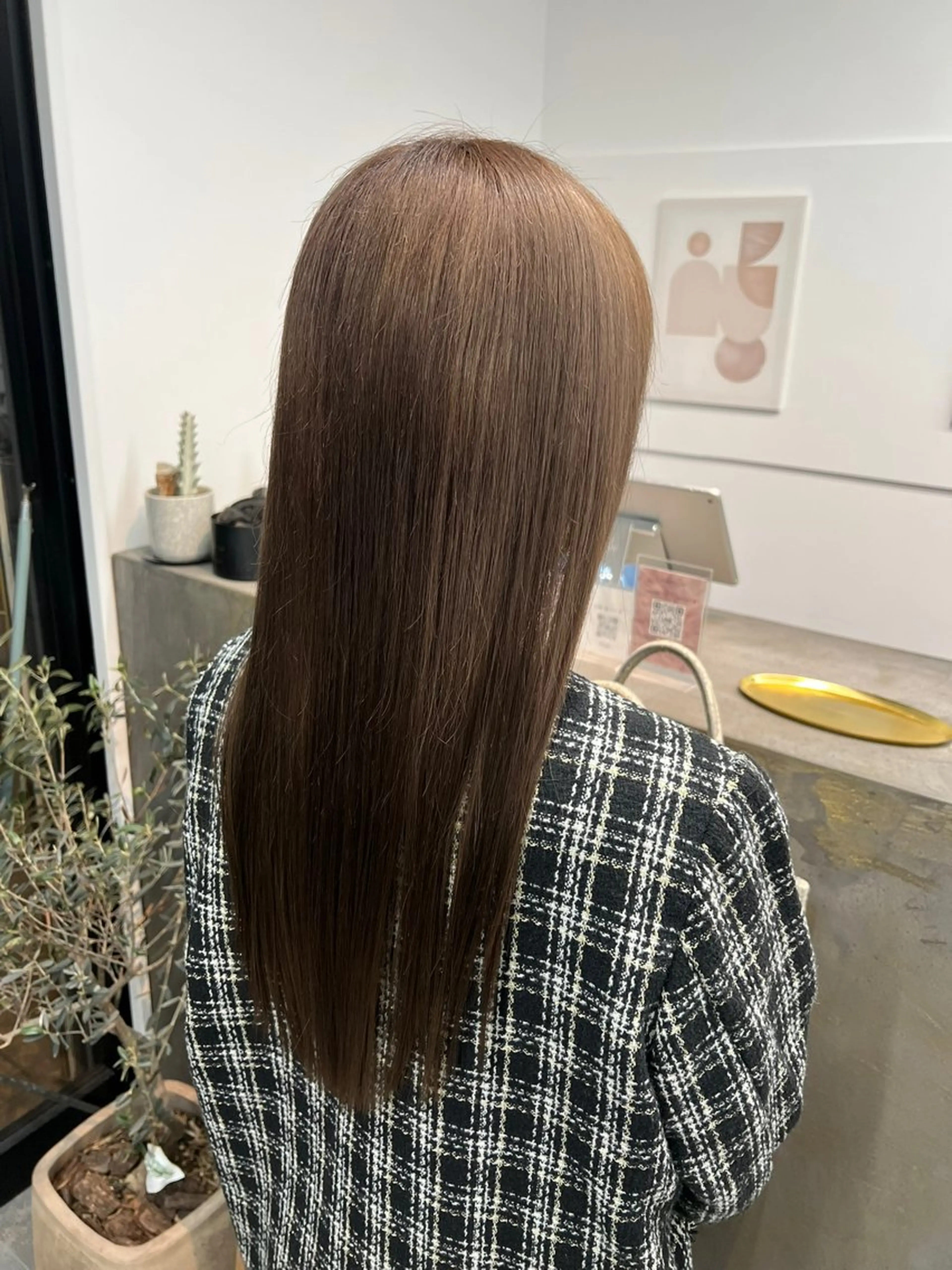 ロング 前 侃太のヘアスタイル