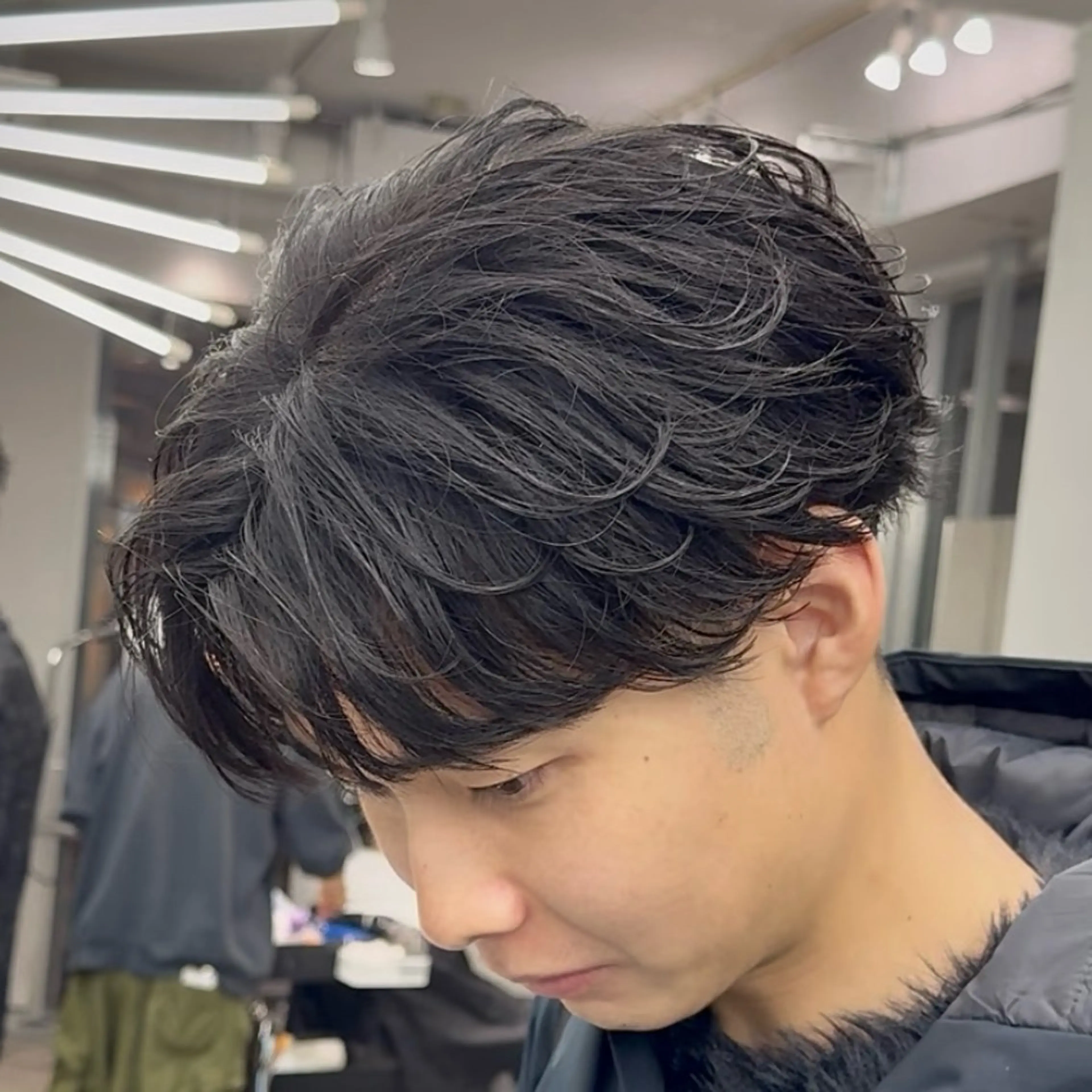 ショート カット パーマ トリートメント 👑原宿メンズパーマ /原宿/かずま👑のヘアスタイル