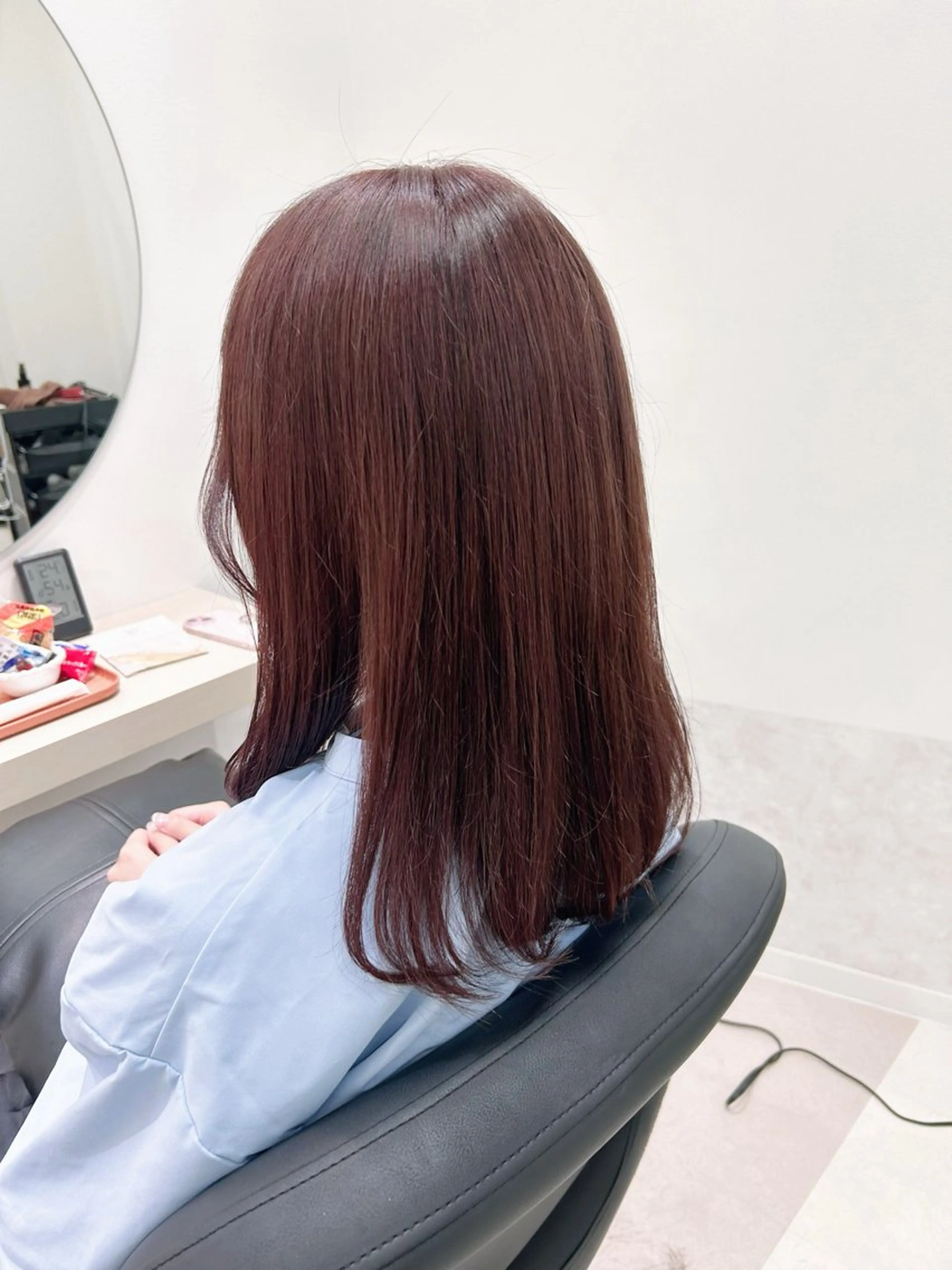 セミロング カラー 🌷MIREA🌷 LUANA 難波店のヘアスタイル