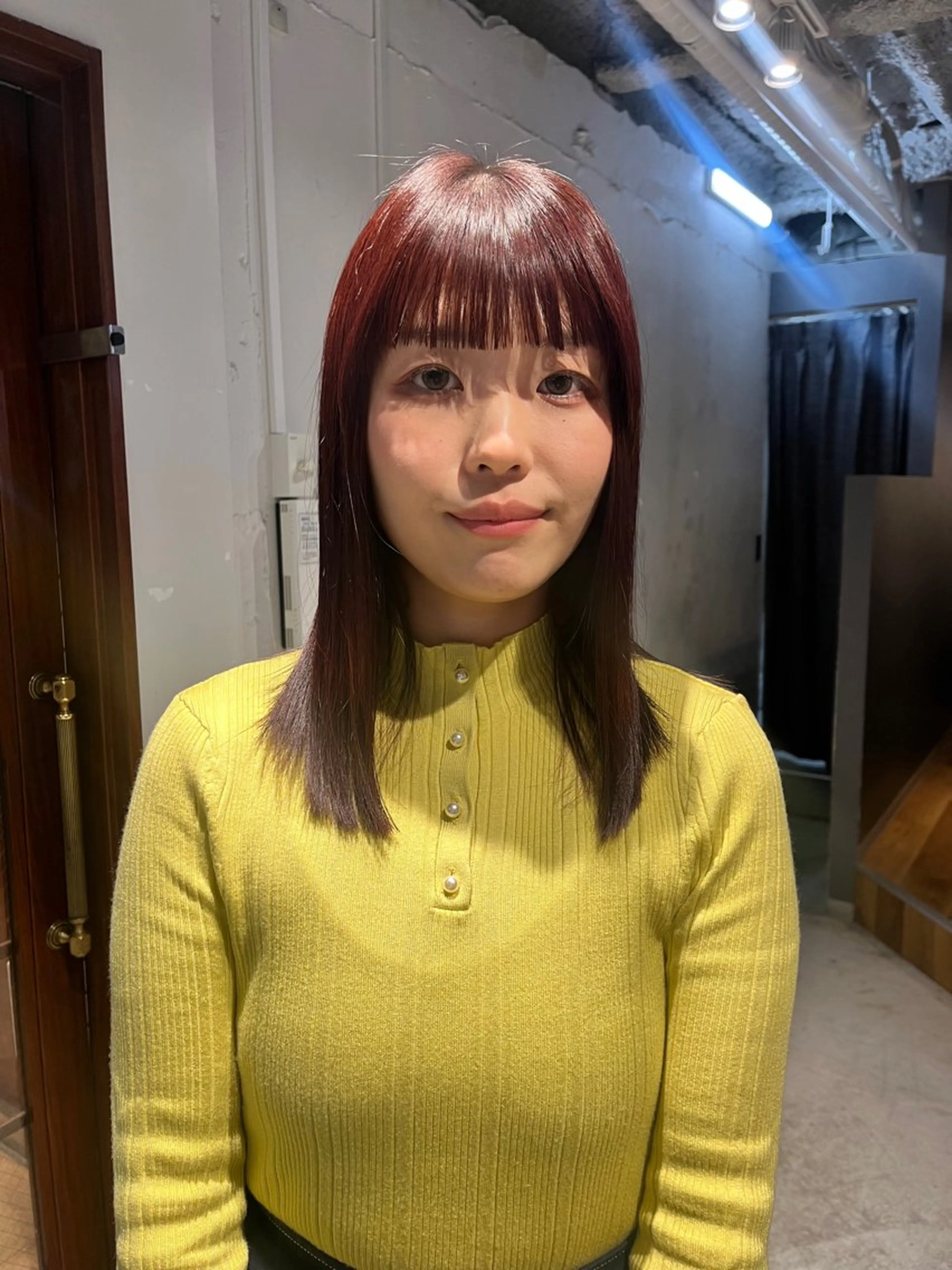 ミディアム カット ヘアカラー カットモデル募集/ 石川絢佳🍓⸝⸝꙳のヘアスタイル