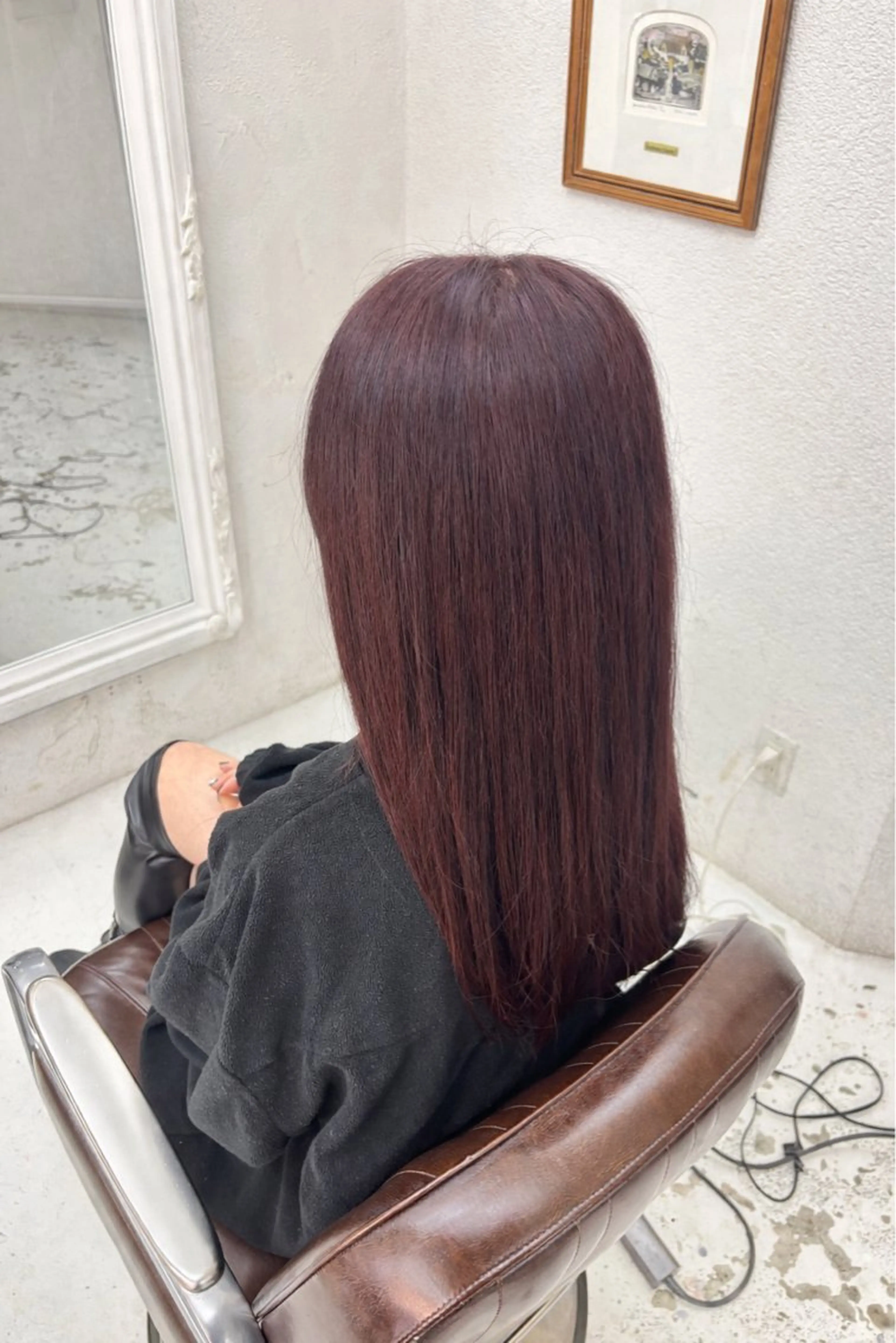 カラーが染みる方おすすめ✨ヘアマニキュアカラー⭐️の写真