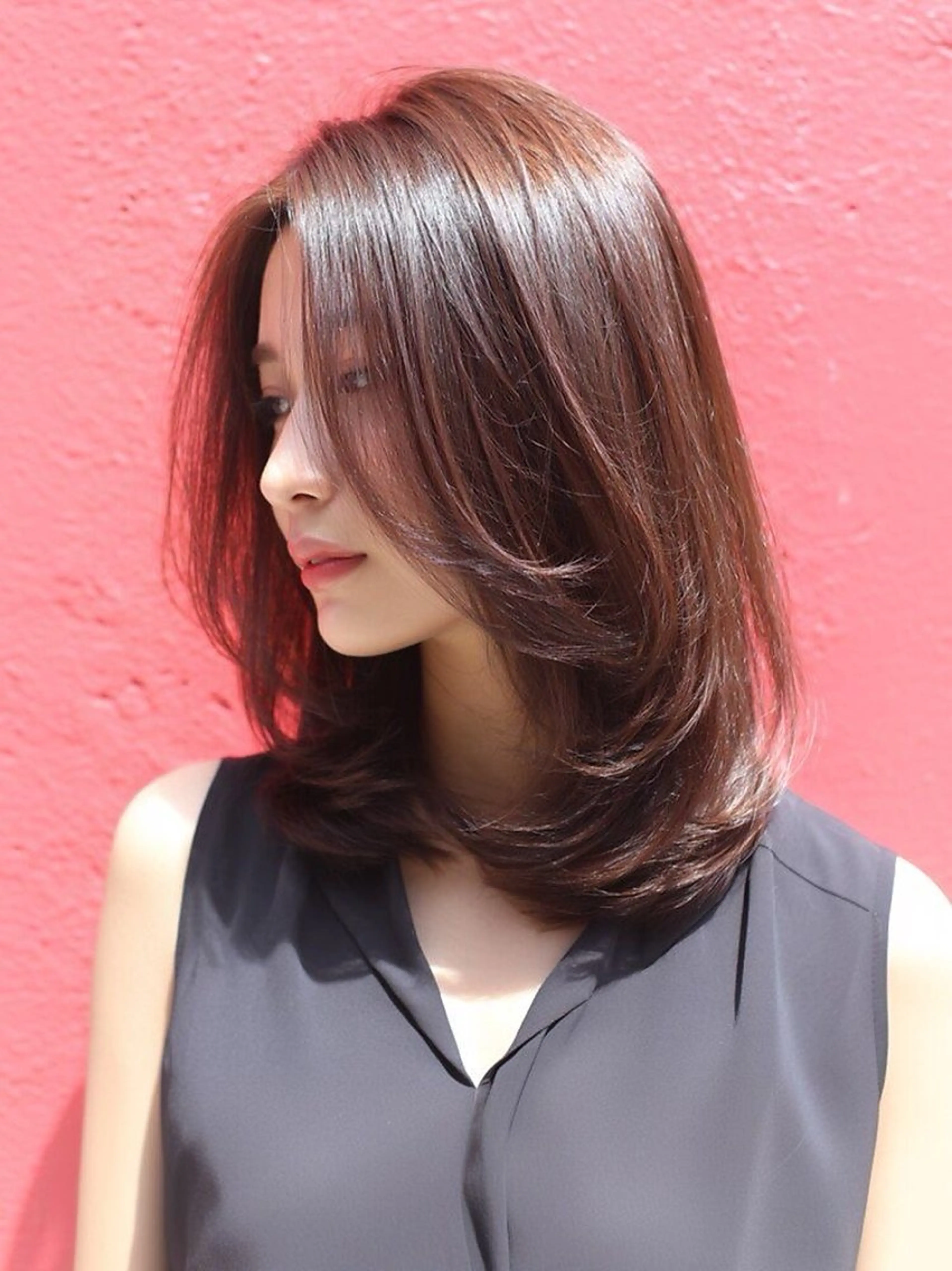 ミディアム micoto kuronoのヘアスタイル
