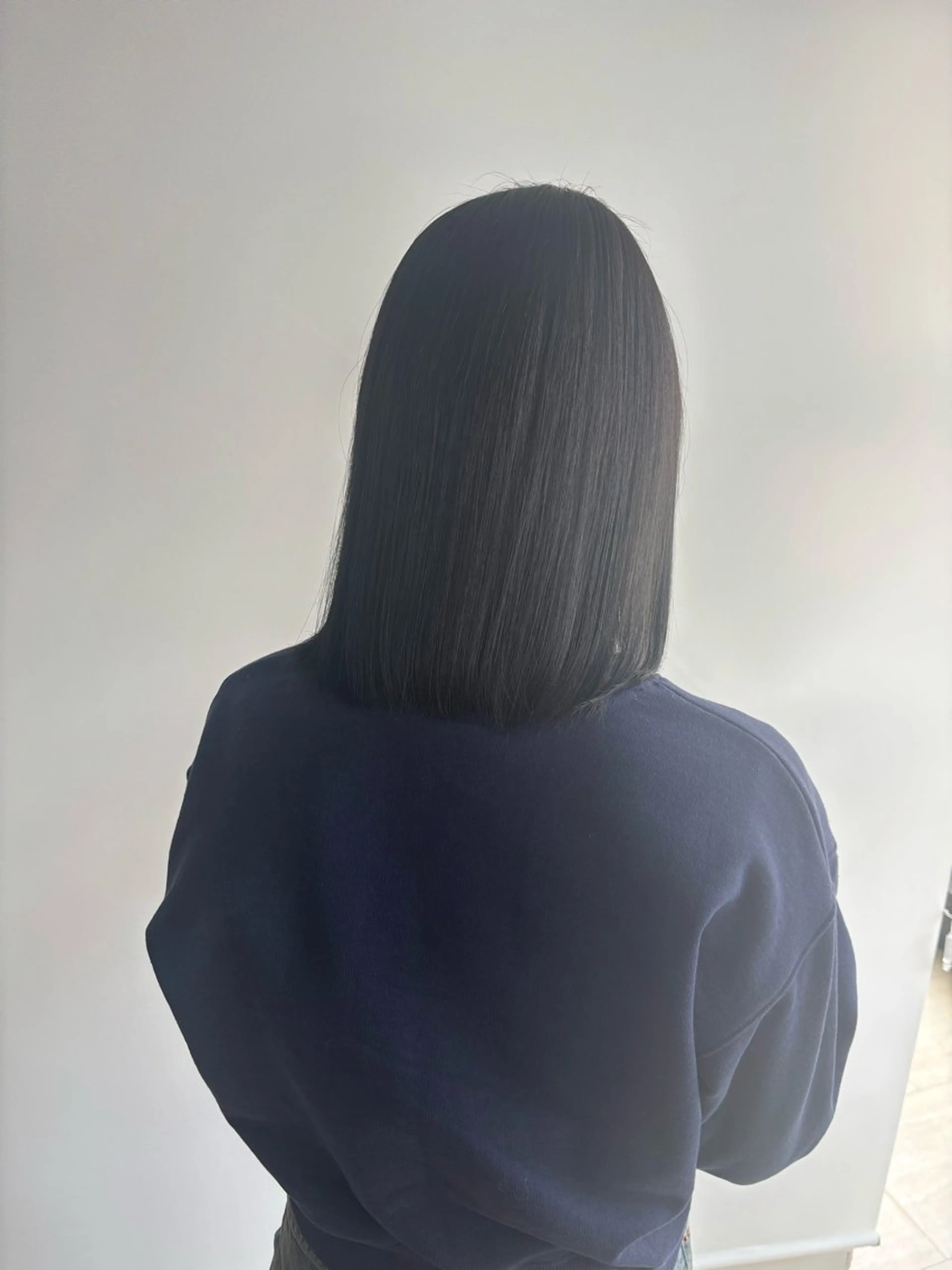 セミロング よしなり あみのヘアスタイル