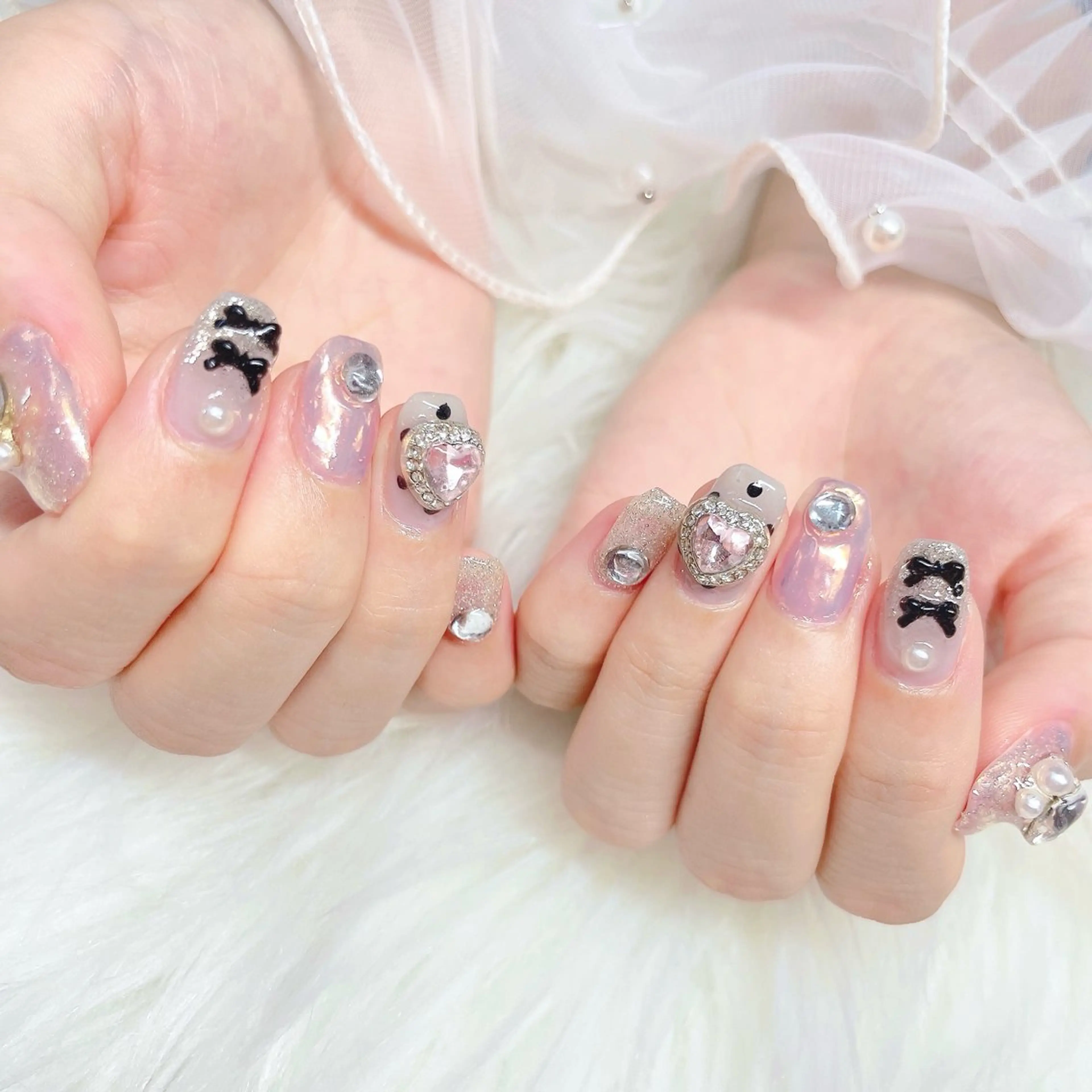 ネイル ハンドネイル MignonReve ♡EIMI🌈のネイルデザイン