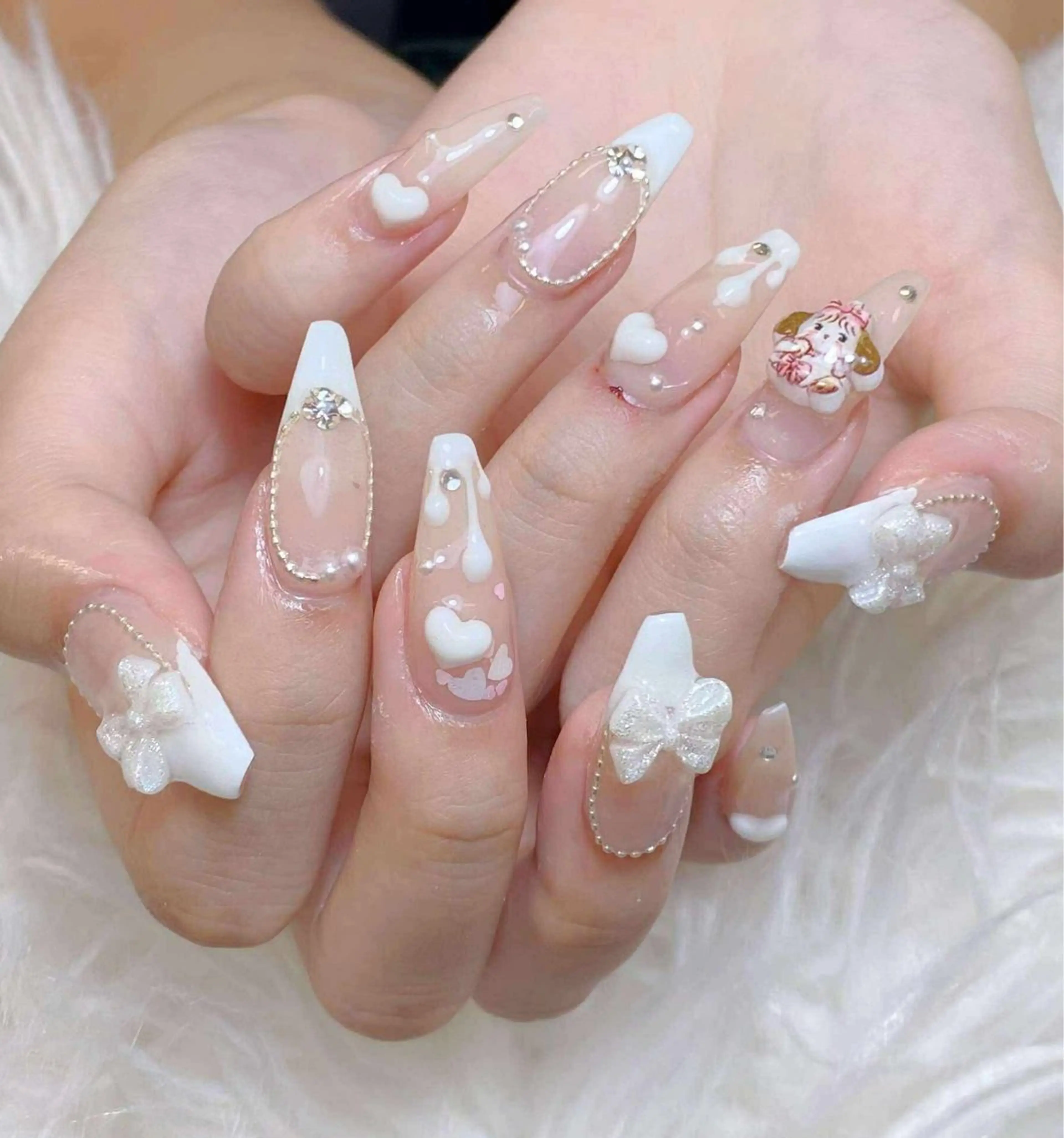 ネイル ハンドネイル ANH NAIL ゴテゴテ専門店💎のネイルデザイン