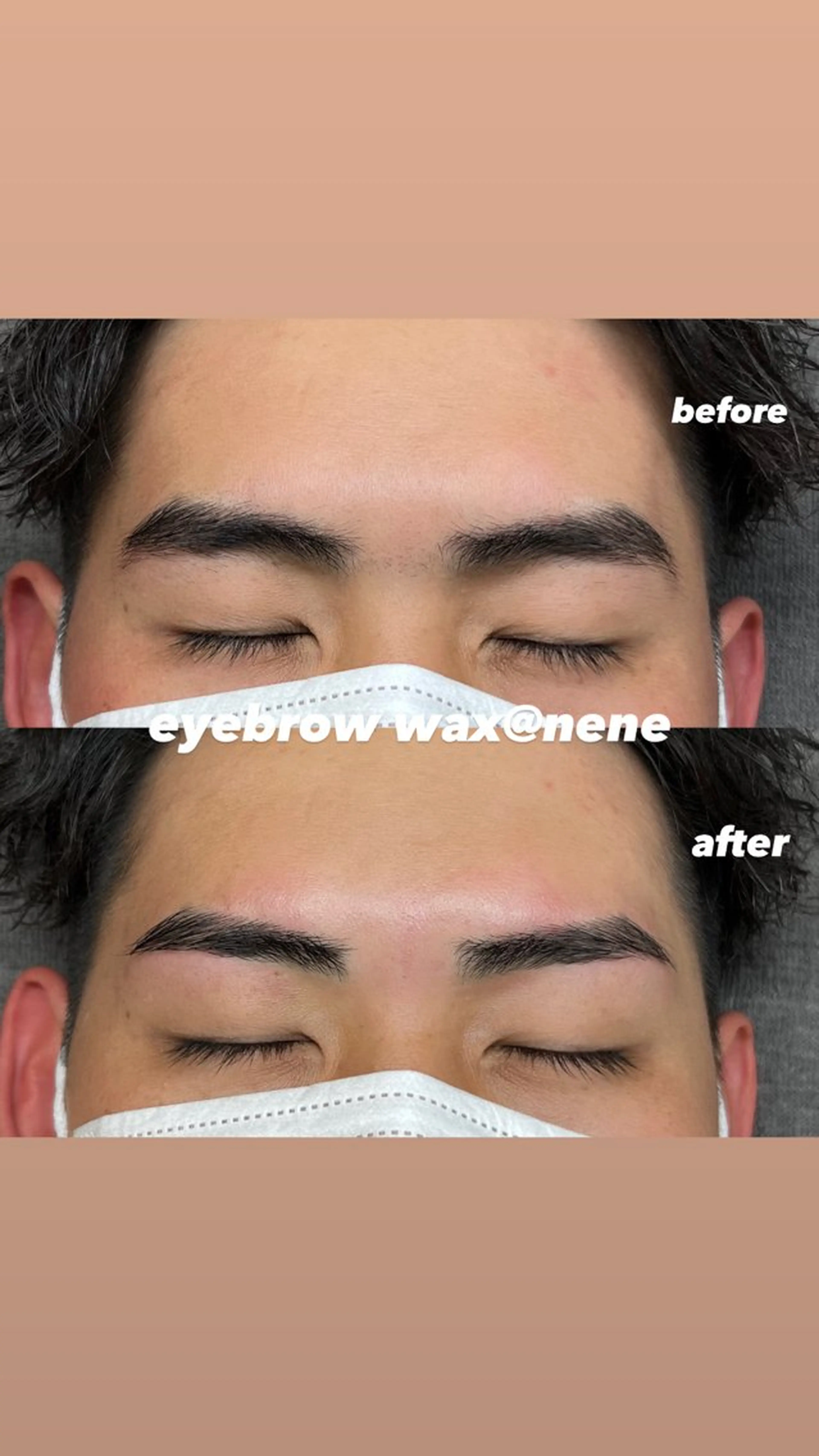 アイブロウ 垢抜け美眉wax 肌質改善🤍Neneの眉毛・アイブロウイメージ