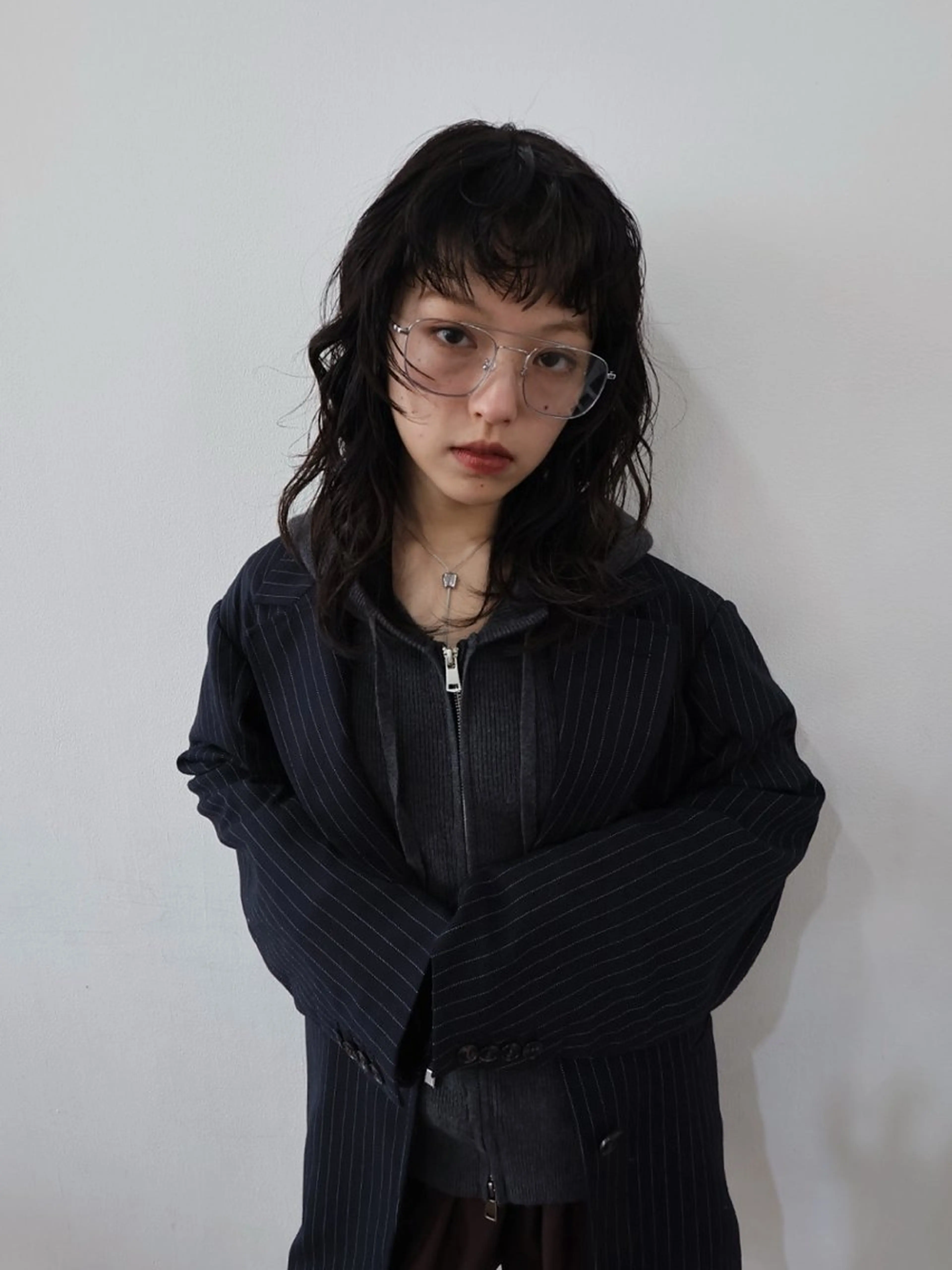 セミロング パーマ セミロングパーマ ニュアンスパーマ パーマ ito suzuco @suc__asのヘアスタイル