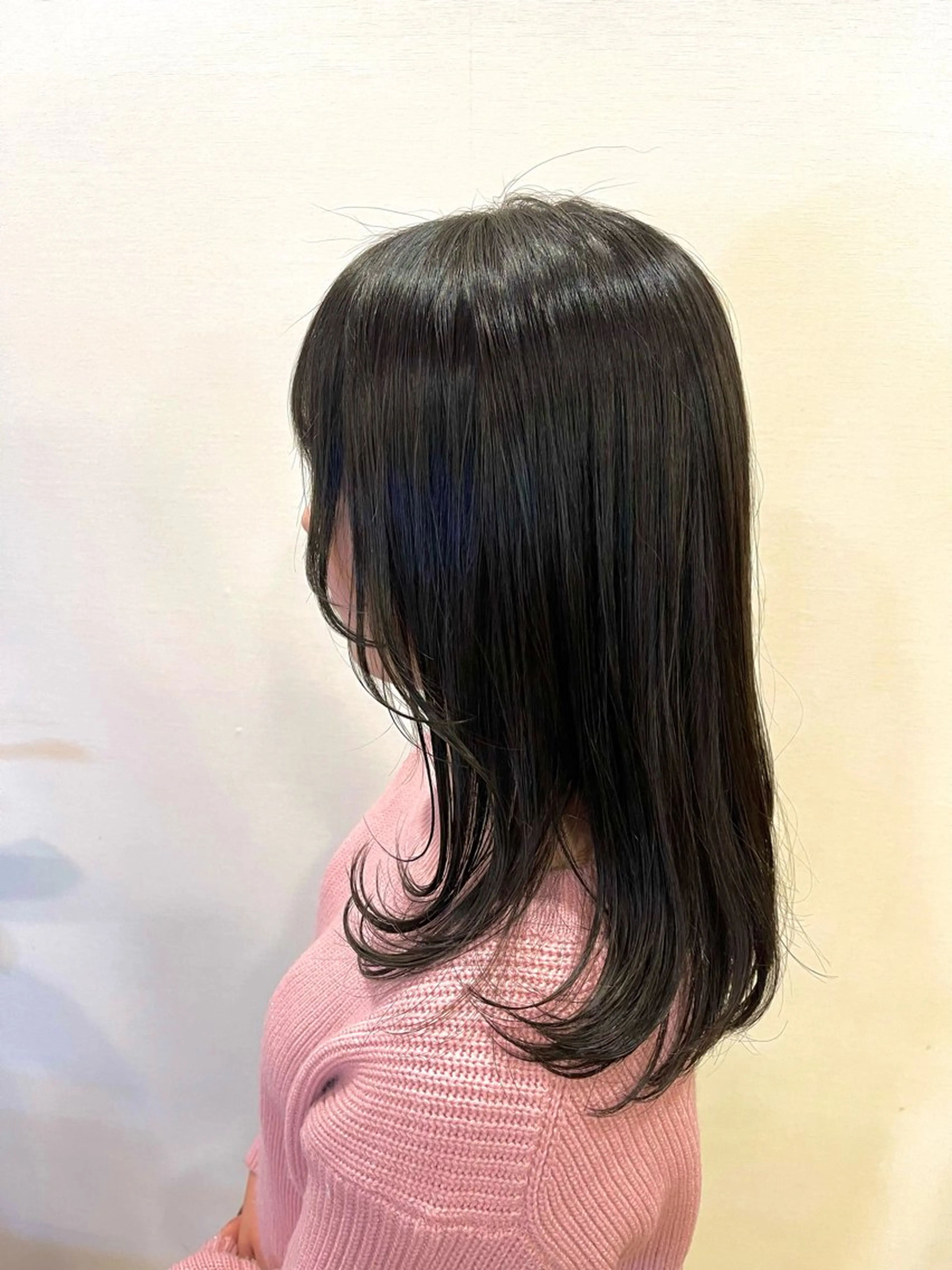 セミロング 田中 結月のヘアスタイル