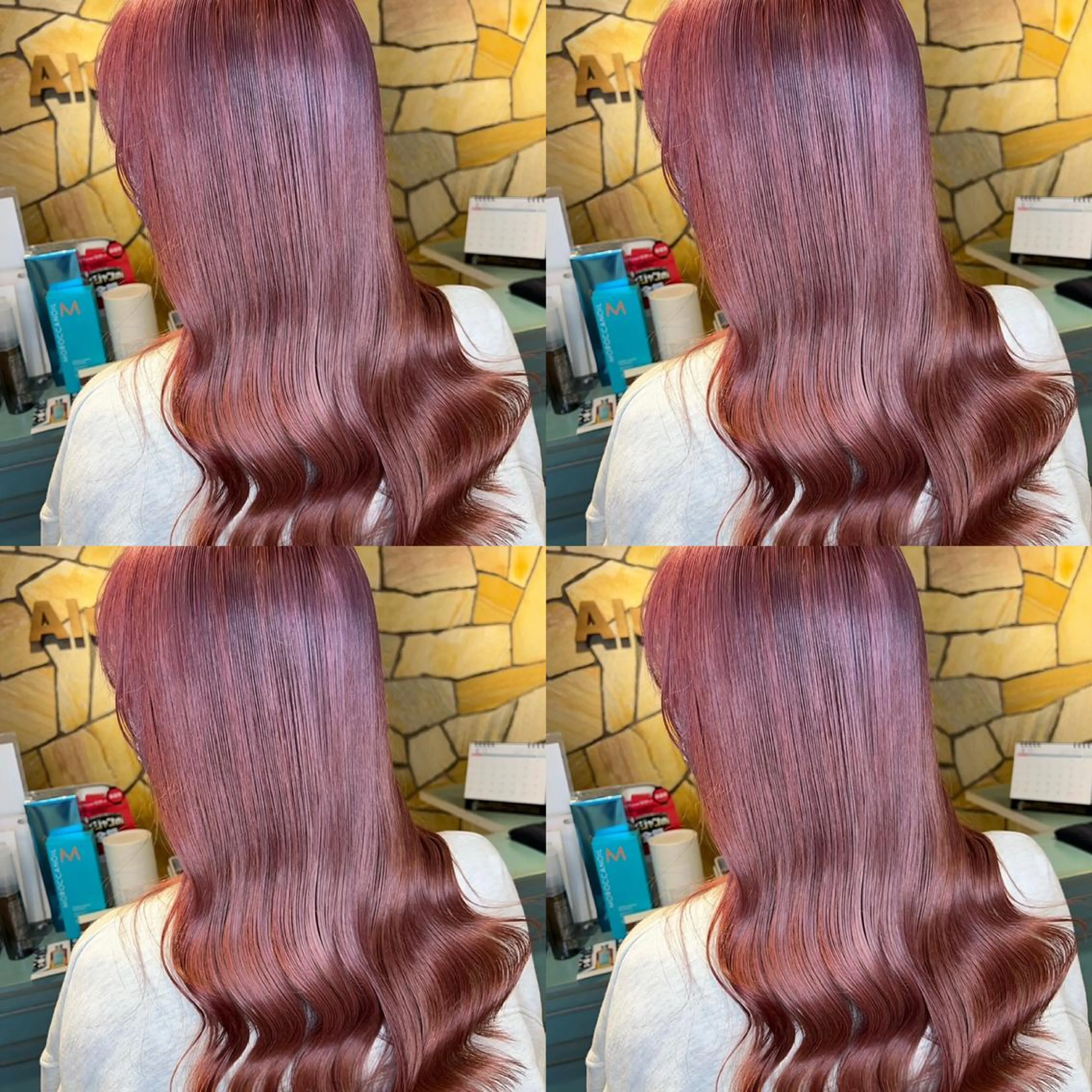 セミロング カラー レイヤー×艶髪特化 マネージャー安藤光司のヘアスタイル