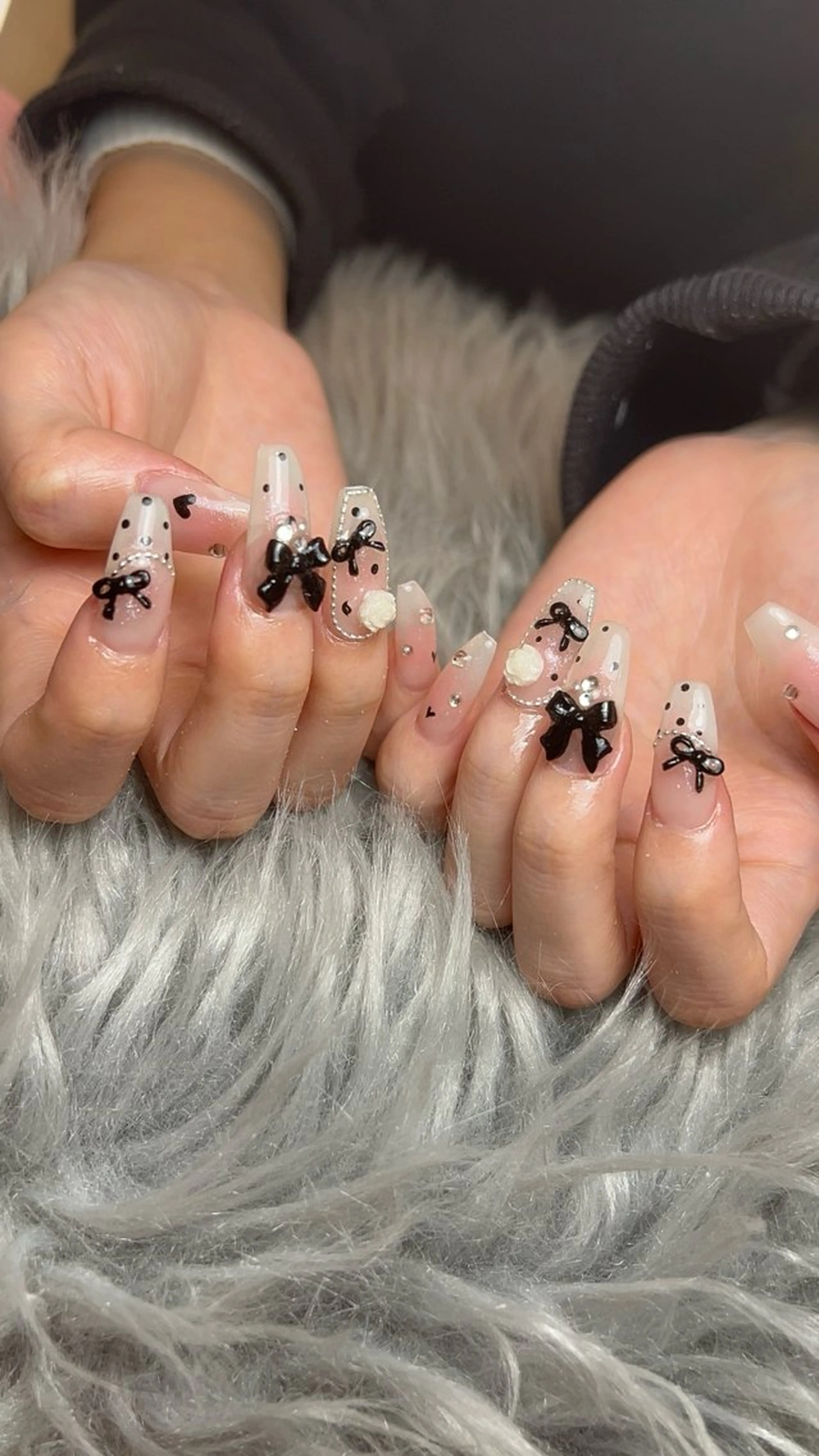 ロング ロング ai .のネイルデザイン