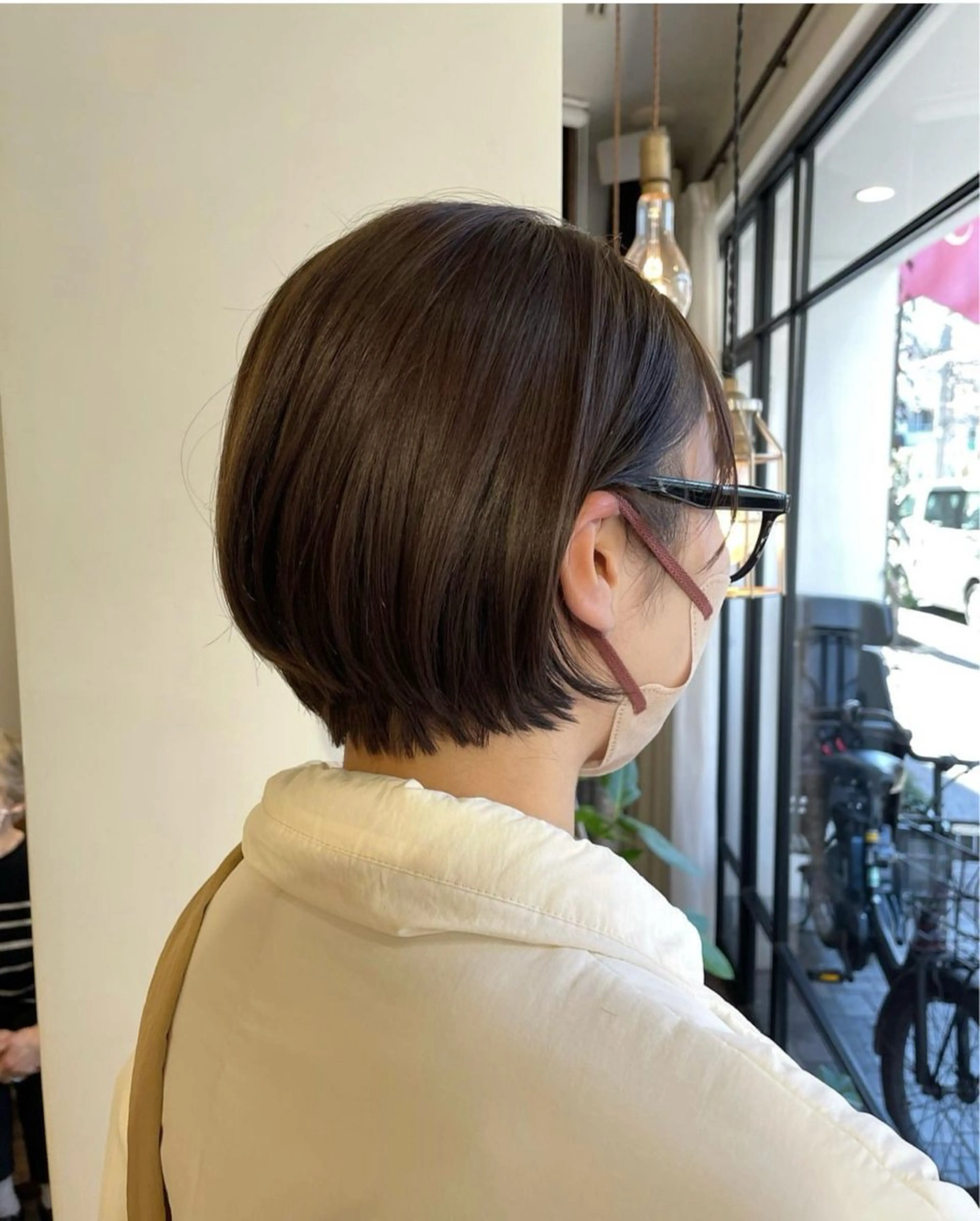 ショート カット デジタルパーマ 加藤園のヘアスタイル