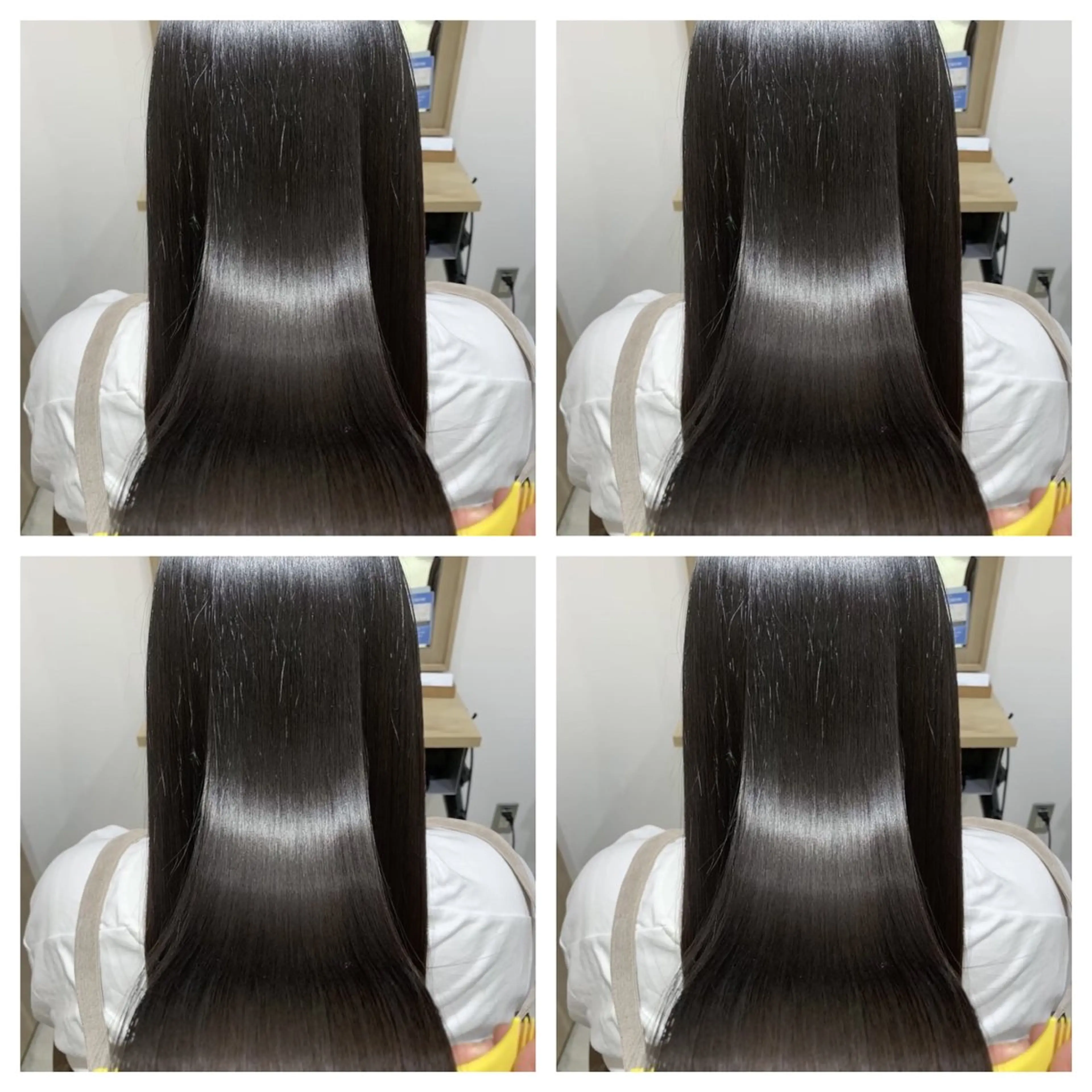 「毎朝の準備を楽に！！」艶髪縮毛矯正➕似合わせカット🦥➕シルクトリートメント🫧の写真