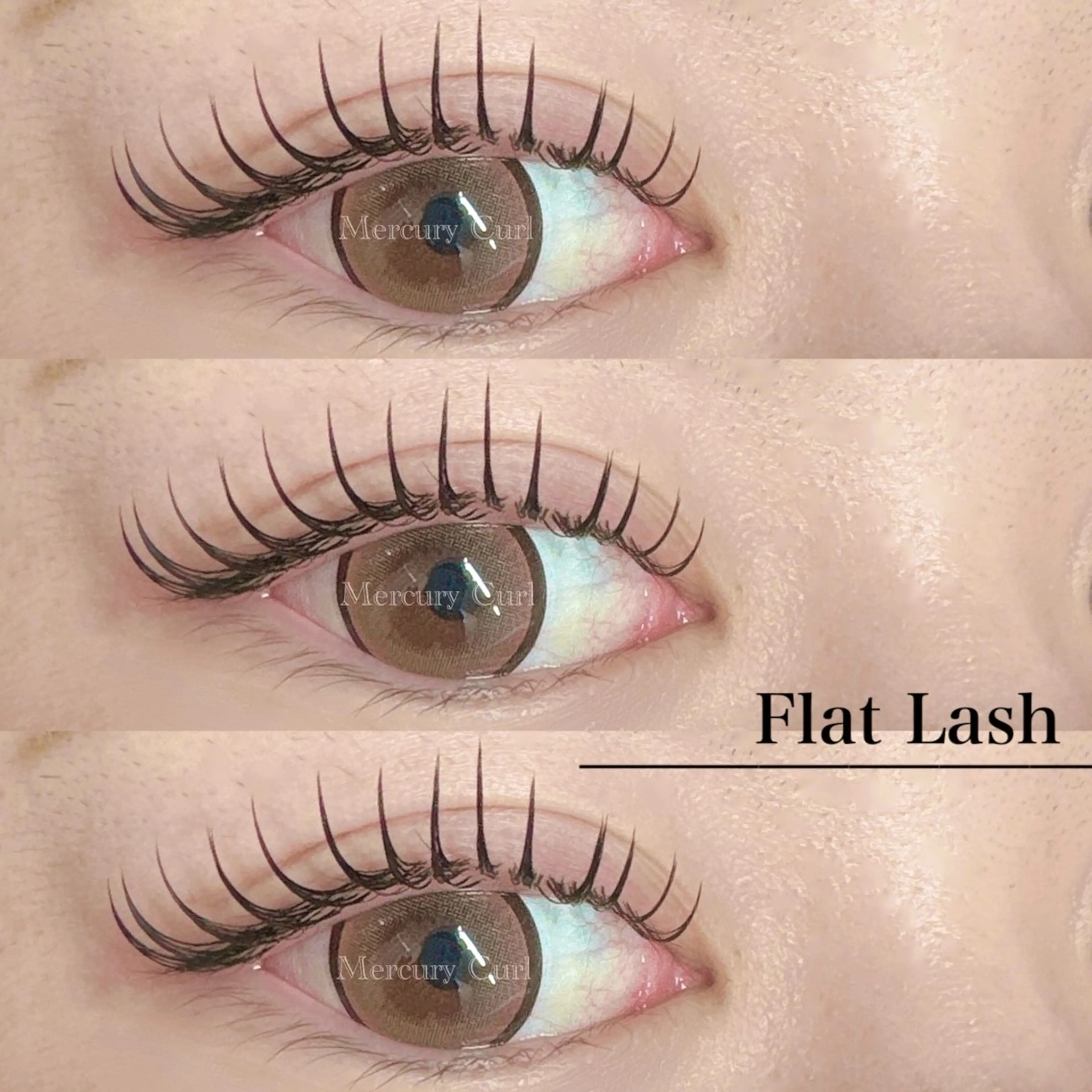 マツエク・マツパ Mercury Curl 田口真奈のマツエク・マツパデザイン