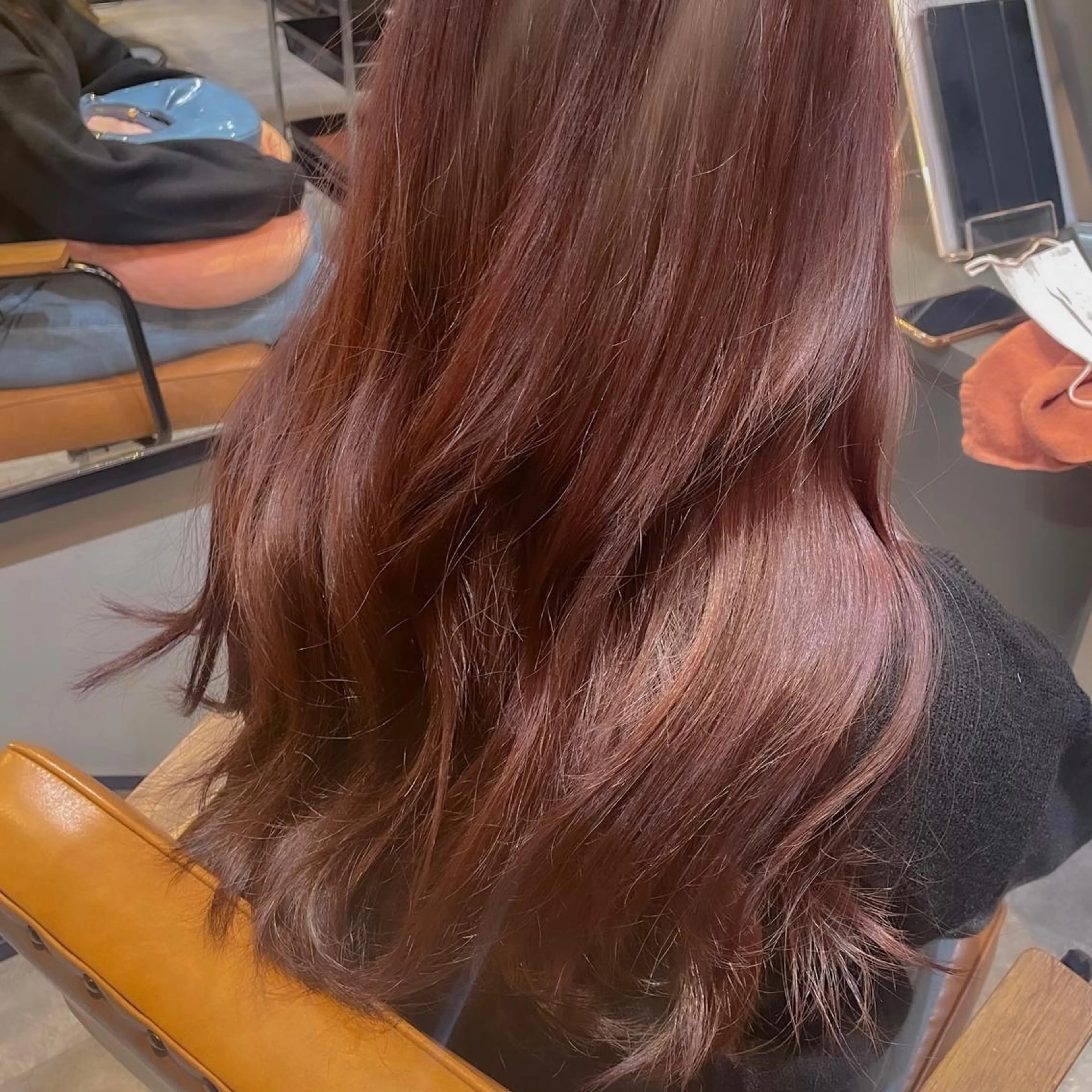 ロング カラー ヘアアレンジ 【日韓風、レイヤー】 🤍ひらい　なつきのヘアスタイル