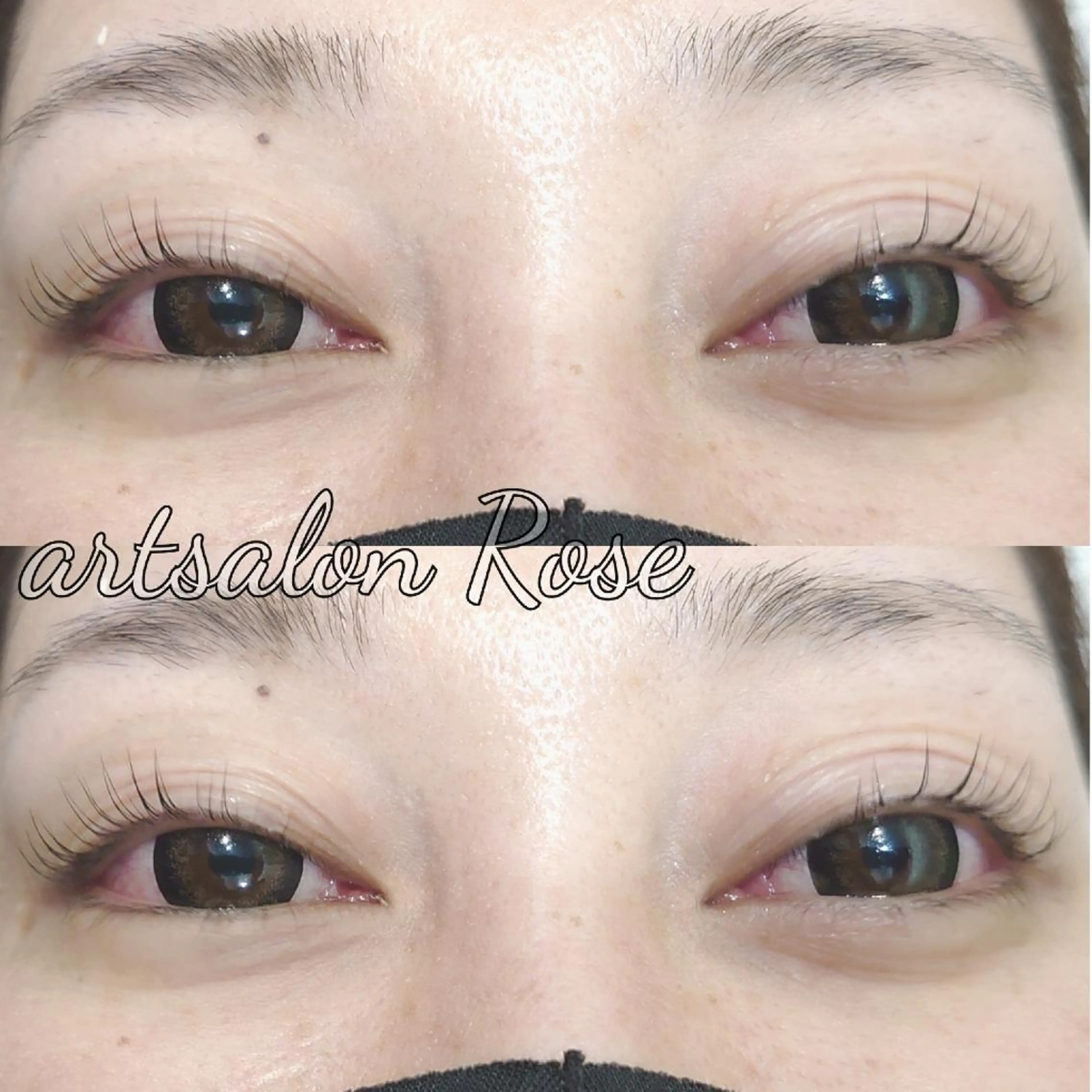 マツエク・マツパ パリジェンヌラッシュリフト まつげパーマ マツパ アートサロン ロゼ　AIのマツエク・マツパデザイン