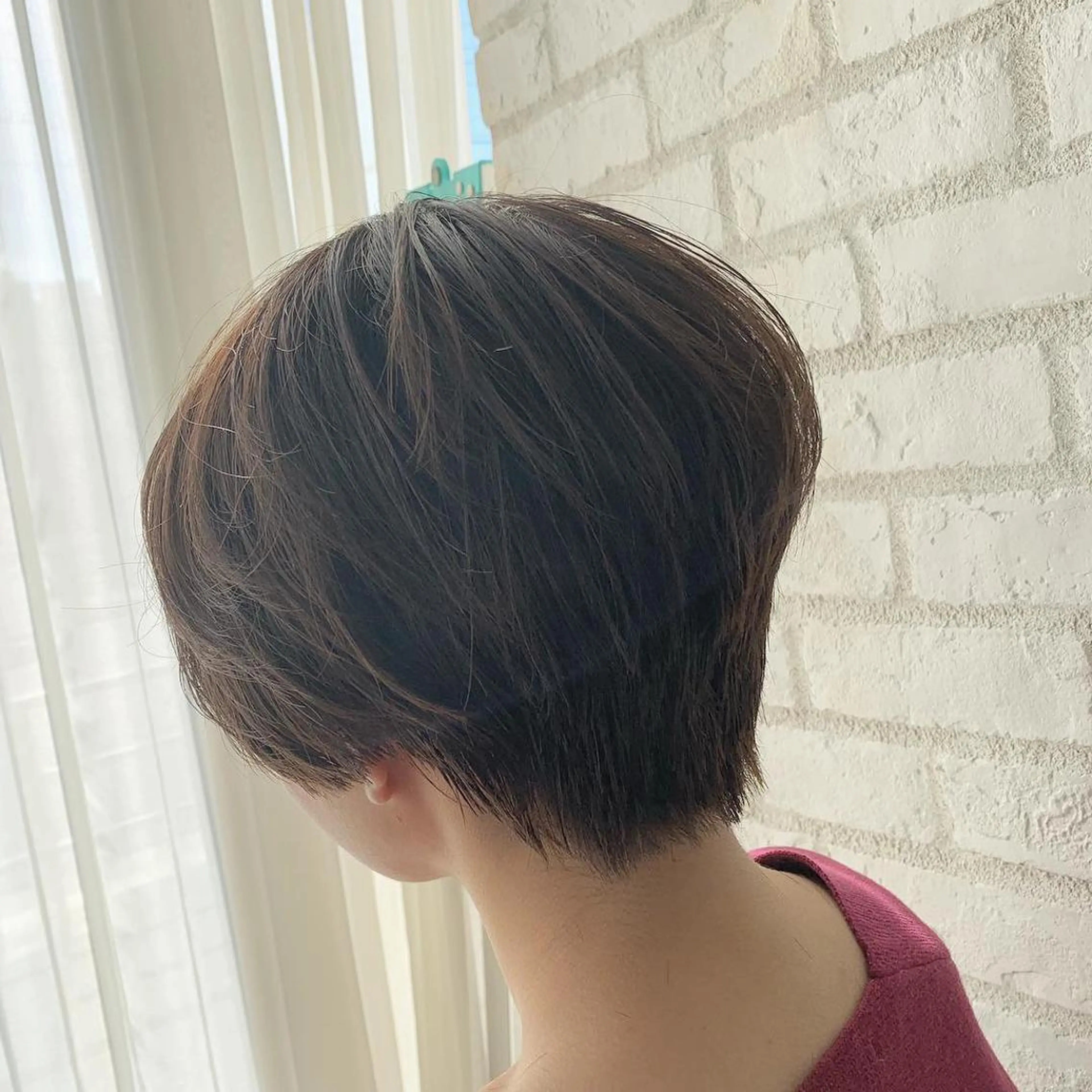 ショート カラー パーマ カット トリートメント 🍋似合わせ✖️ ｼｮｰﾄﾍｱ🍋早田のヘアスタイル