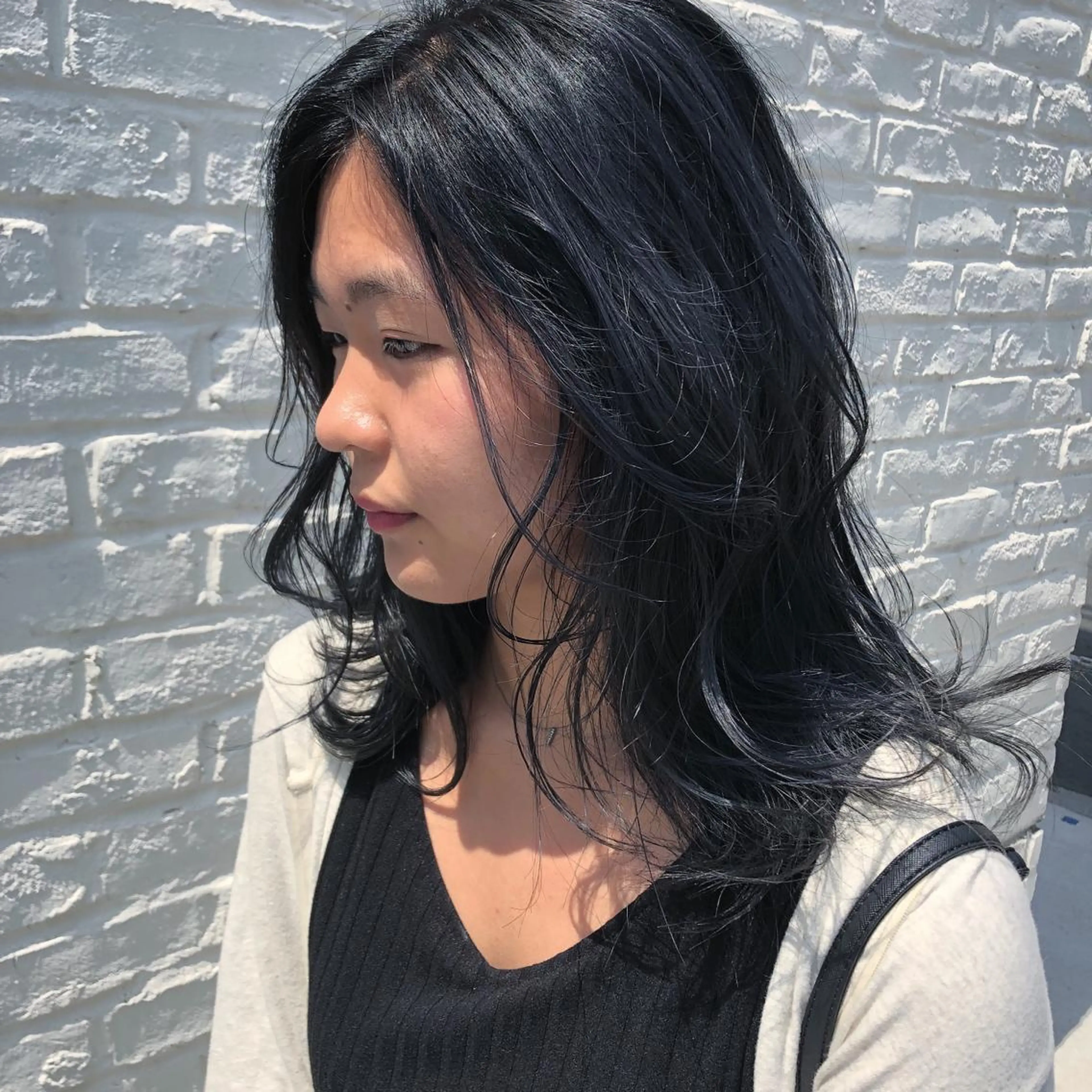 カラー ブルーカラー ブルージュ ヘアカラー トリートメント レイヤーカット 古川洋之のヘアスタイル