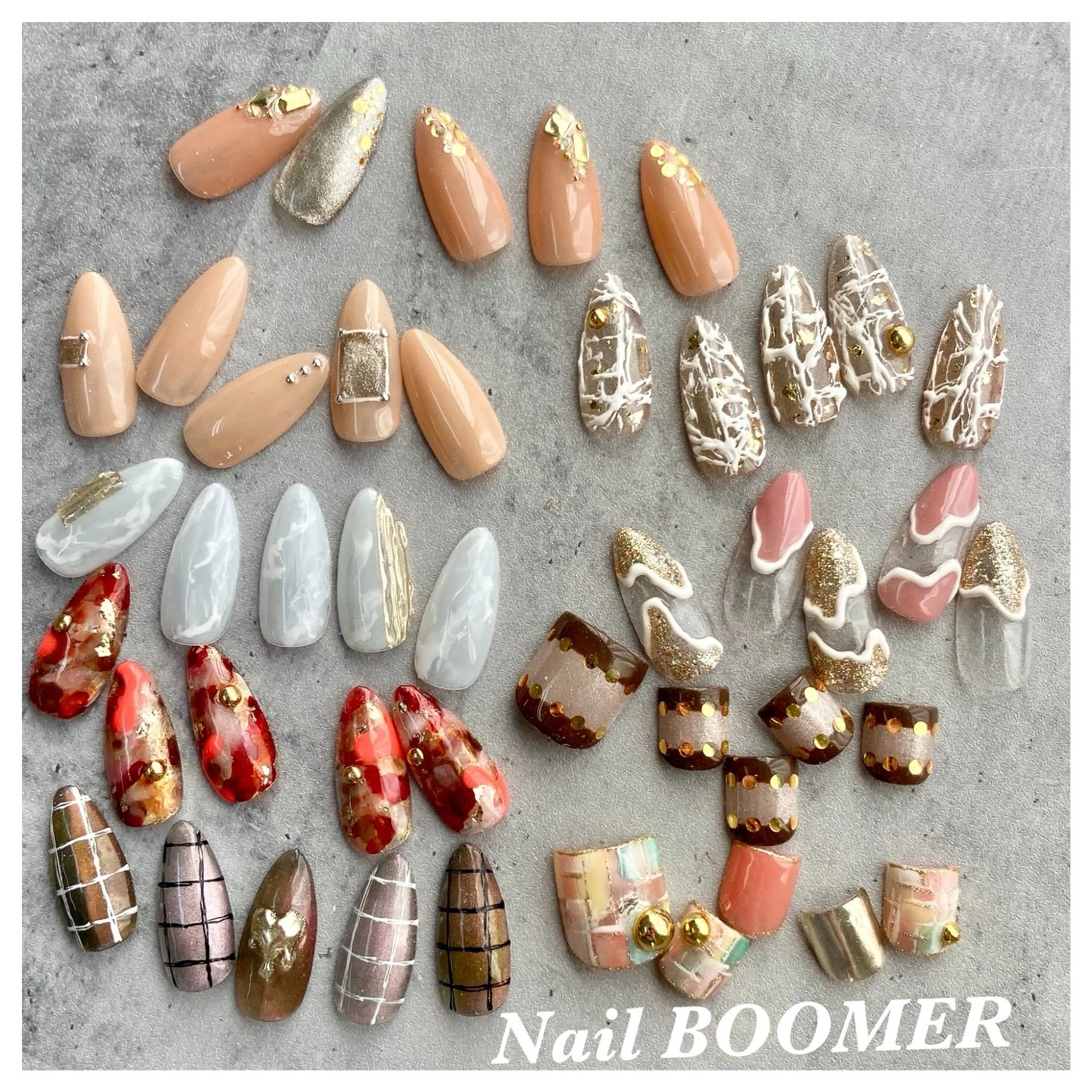 ネイル ハンドネイル ネイル ブーマーのネイルデザイン