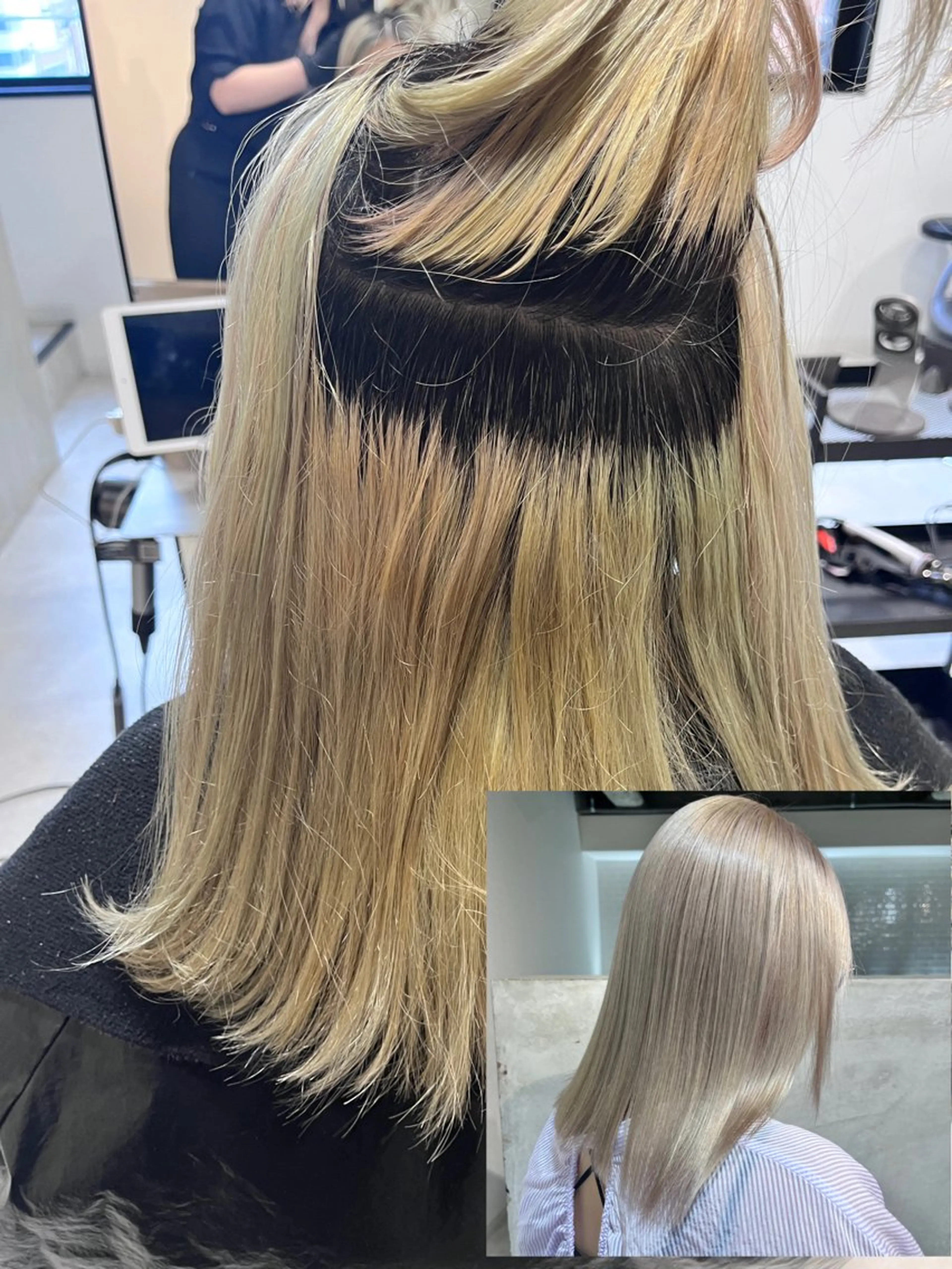 セミロング on.所属・on.ｵﾝ/三ノ宮/ メンズ/カットのヘアスタイル