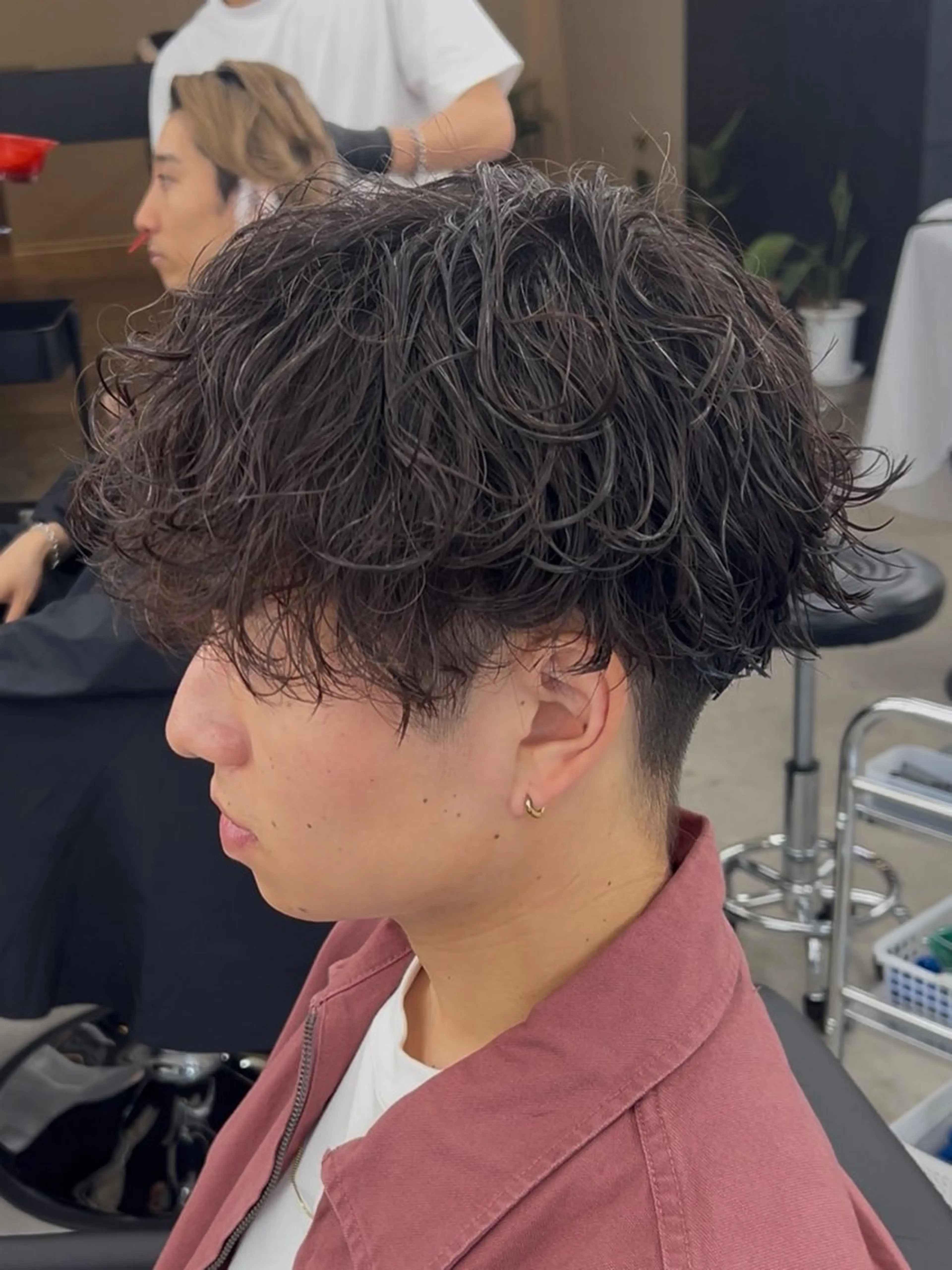 ショート メンズ メンズパーマ カット パーマ 横浜メンズ特化／ ‪🔥Ryoma🔥のヘアスタイル