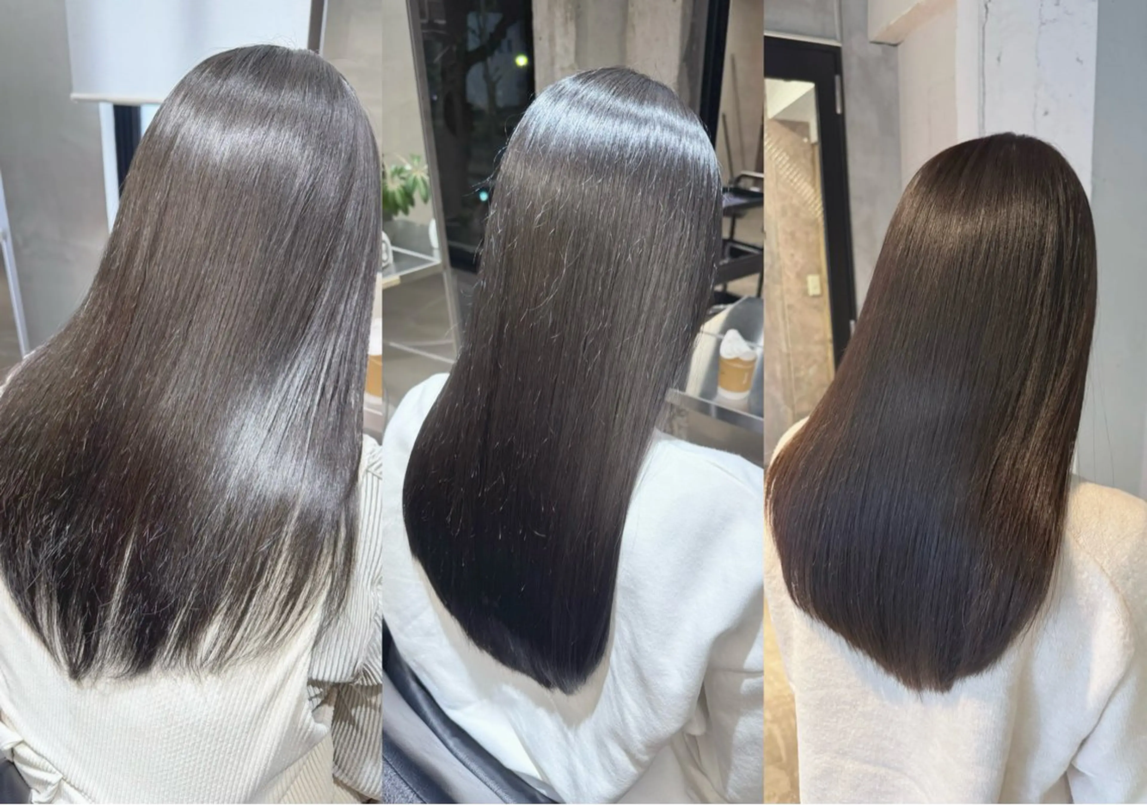 ロング カラー カット ヘアカラー トリートメント 艶髪/髪質改善/ MONSO山本のヘアスタイル