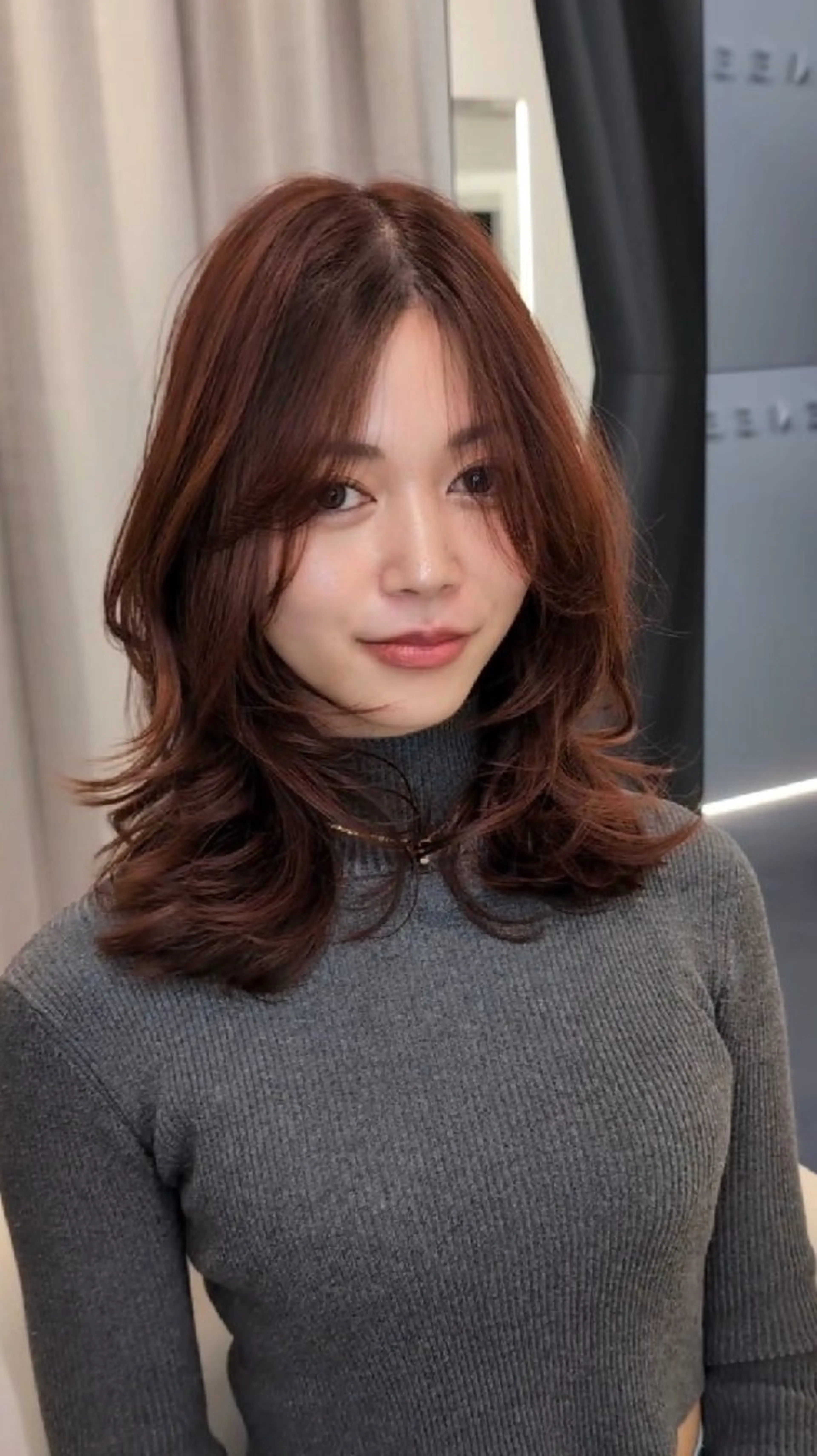 ミディアム 海外経験豊富 Nao 11年目のヘアスタイル