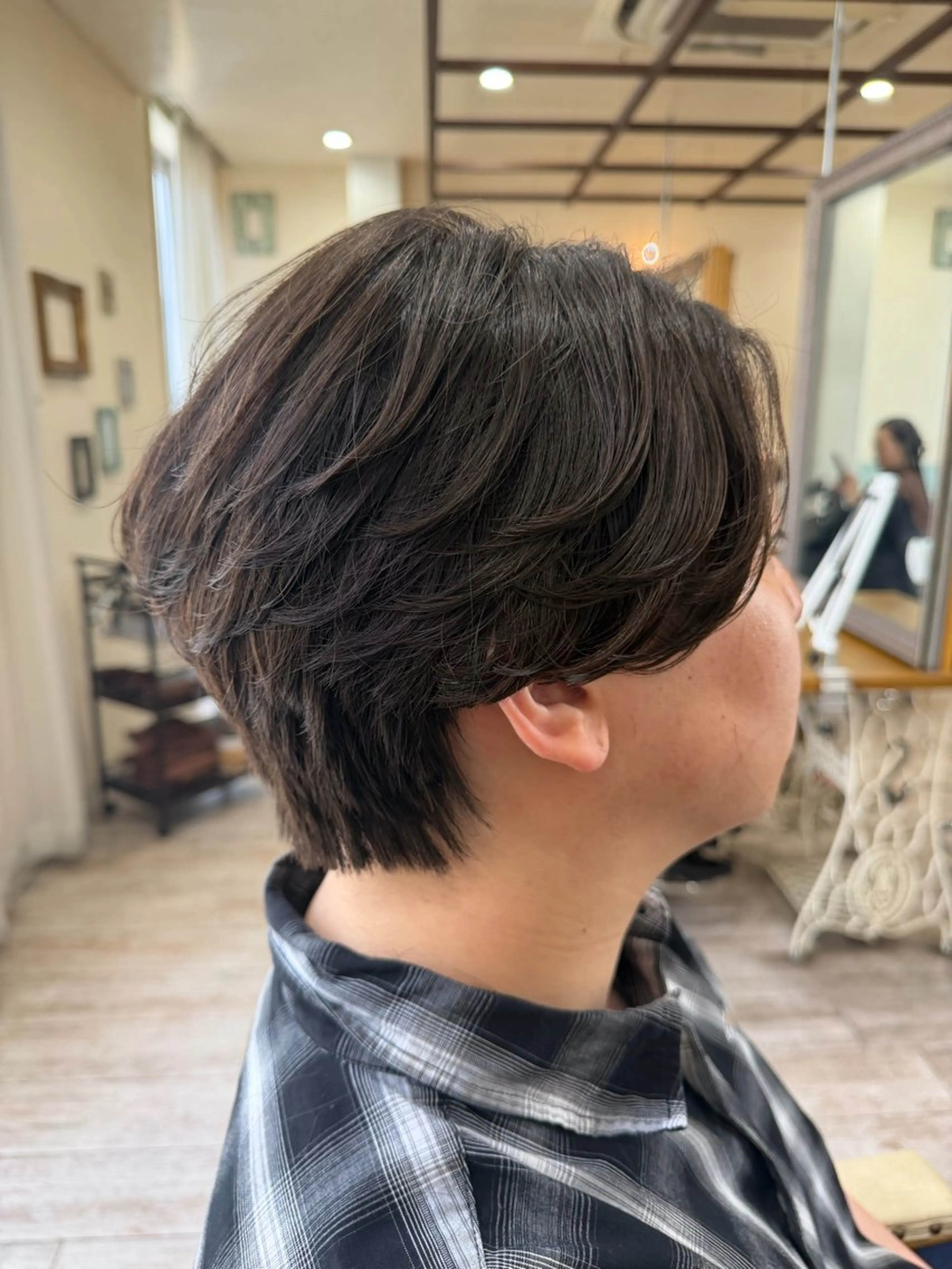 ショート パーマ 髪質改善 カット パーマ トリートメント 新越谷noble店長 松本拓也▶◀*.のヘアスタイル