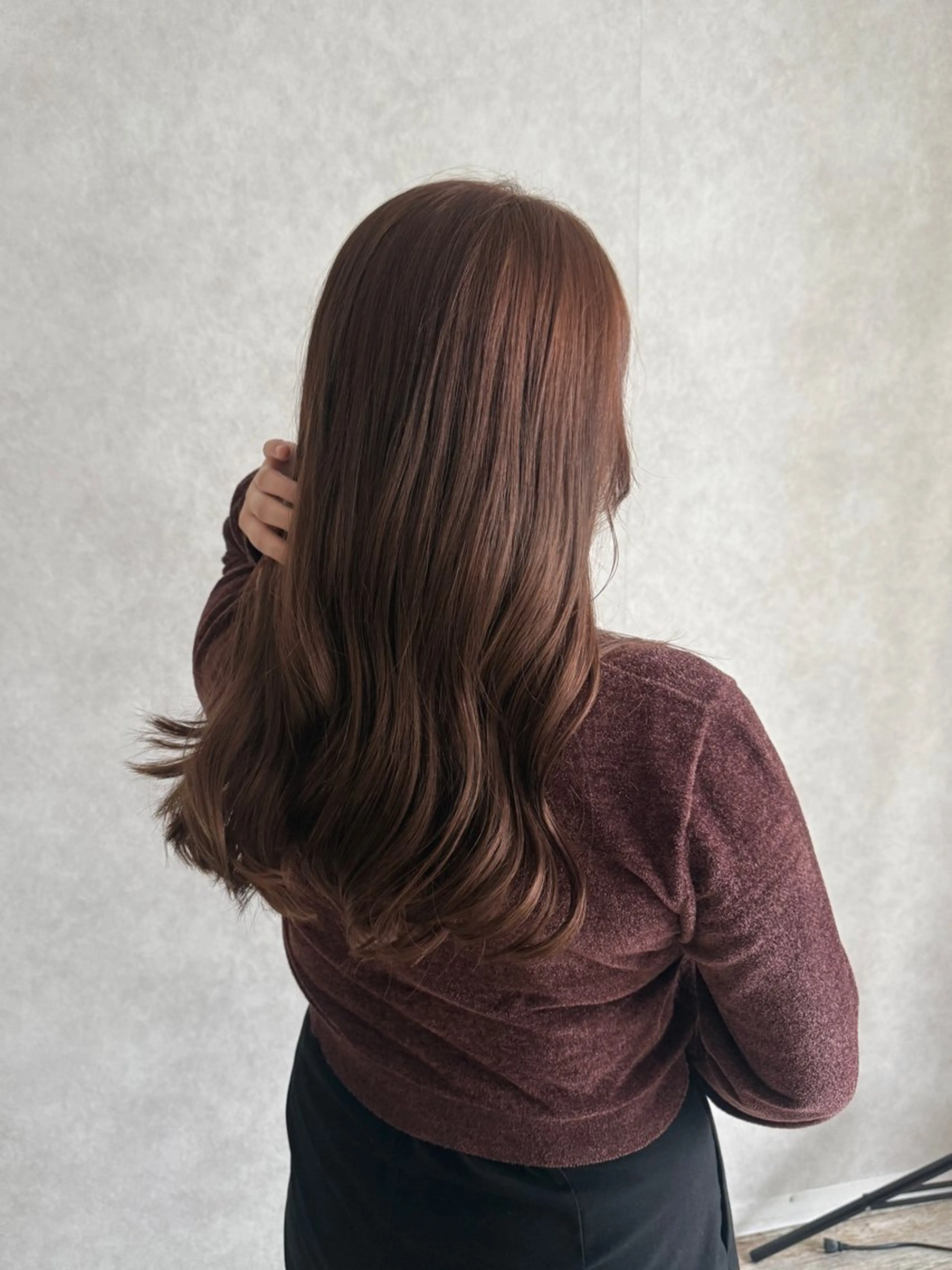 セミロング カラー カット ヘアカラー piLLon/ RYUKAのヘアスタイル