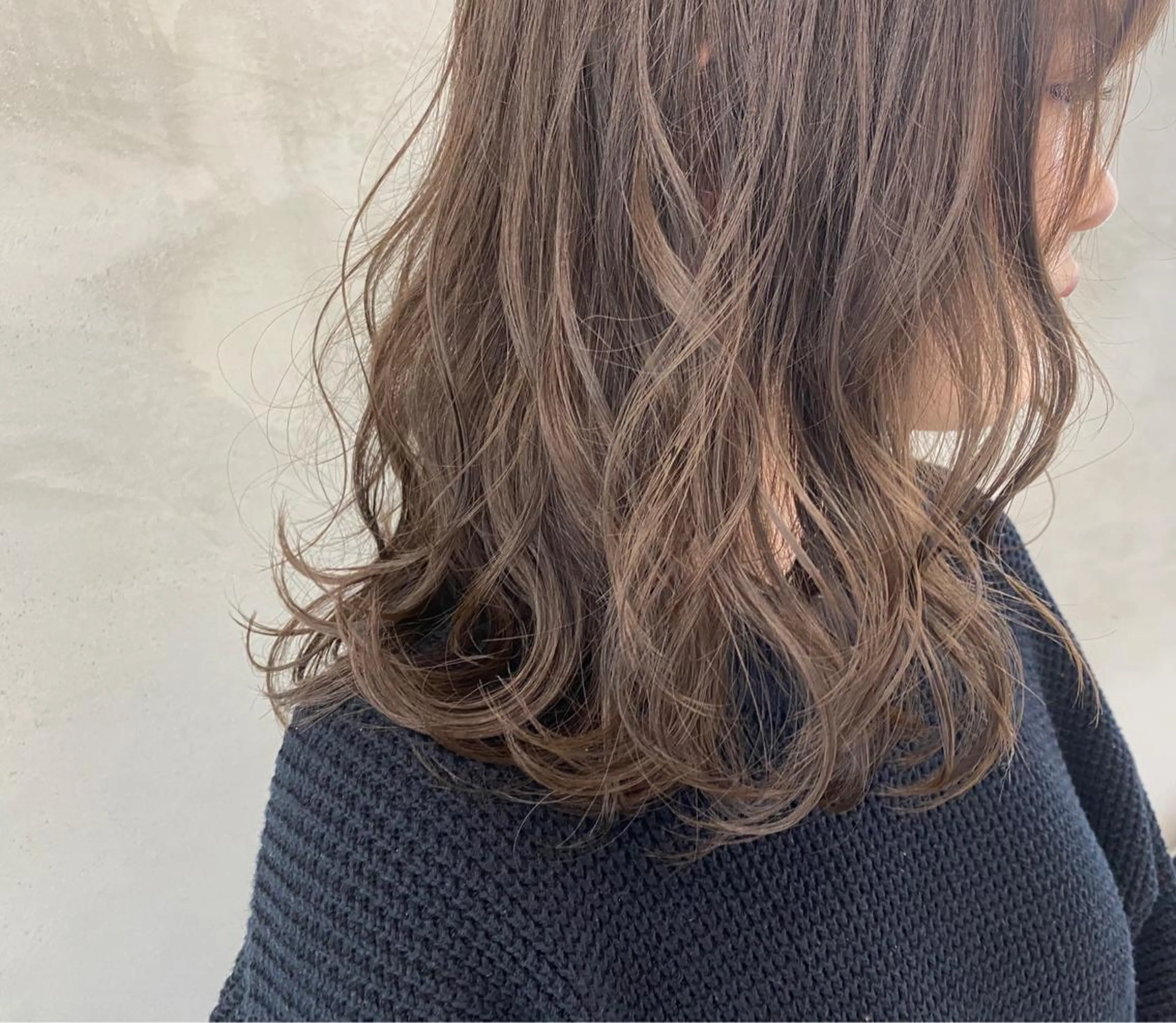 セミロング カット ヘアカラー トリートメント 🫧透明感カラー🫧 OIKAWAのヘアスタイル