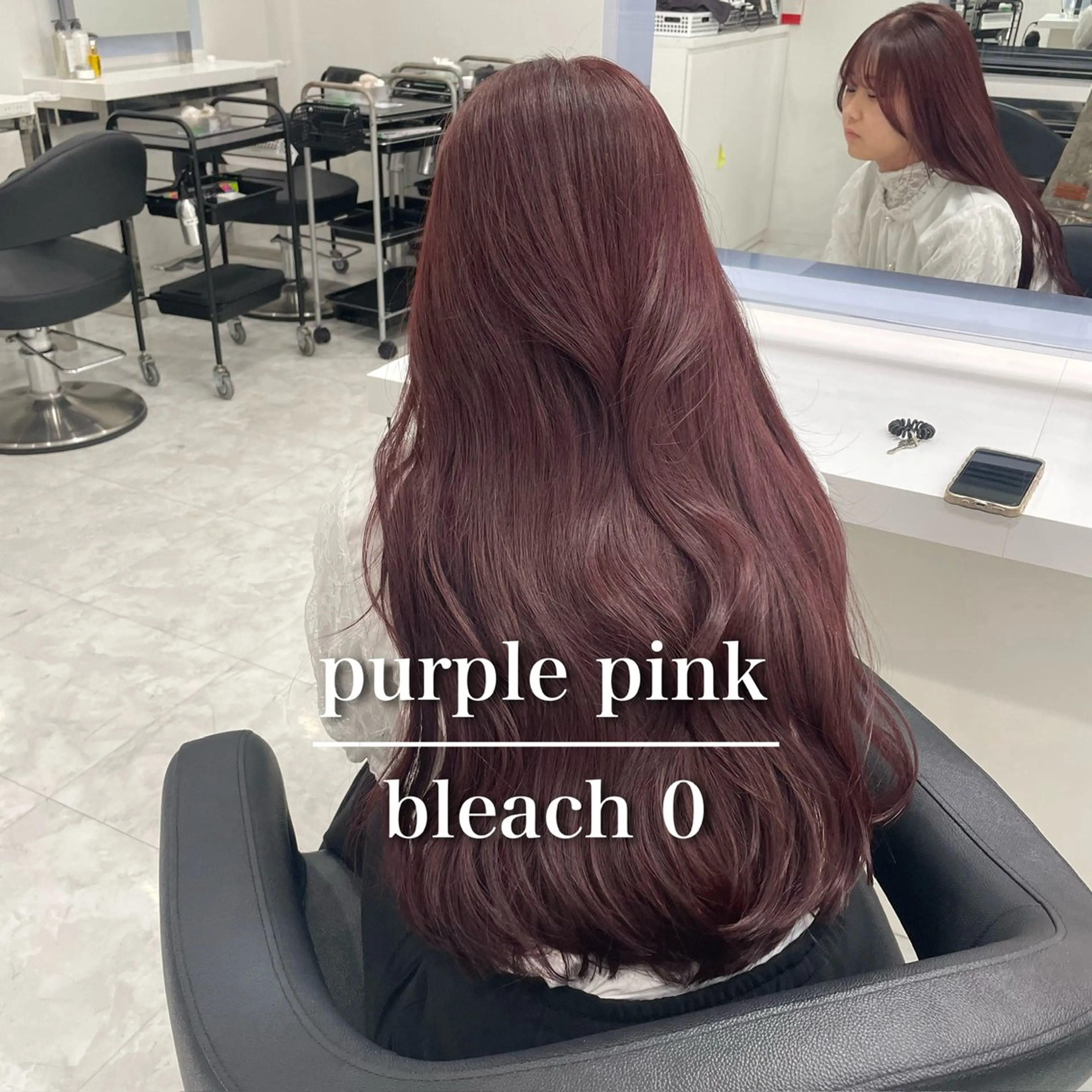 セミロング カラー 大人っぽ♡上品な暖色 ♡ブリーチなし♡のヘアスタイル