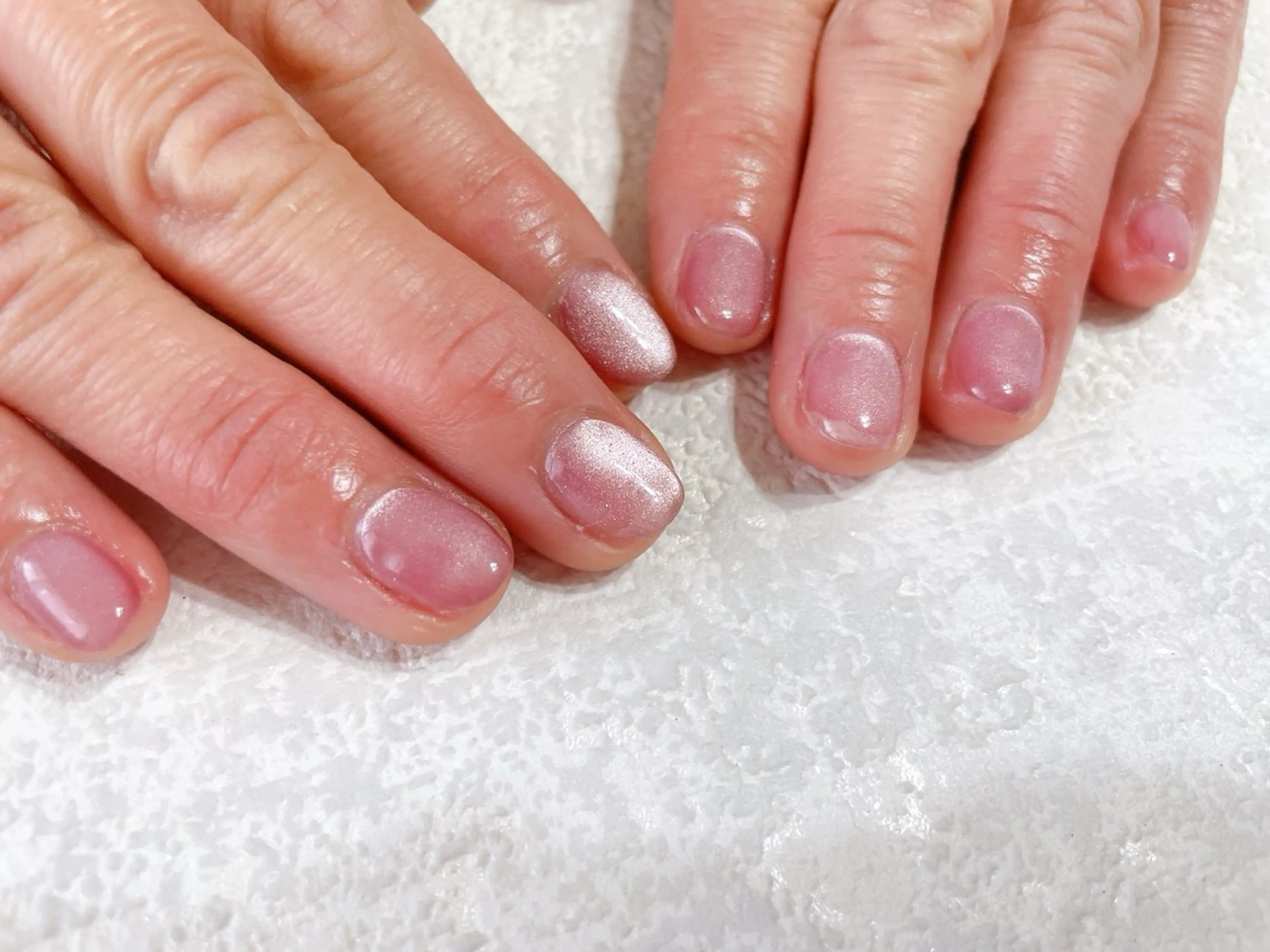 ネイル ジェルネイル マグネットネイル メンズネイル パラジェル 春ネイル kikinail 溝の口のネイルデザイン