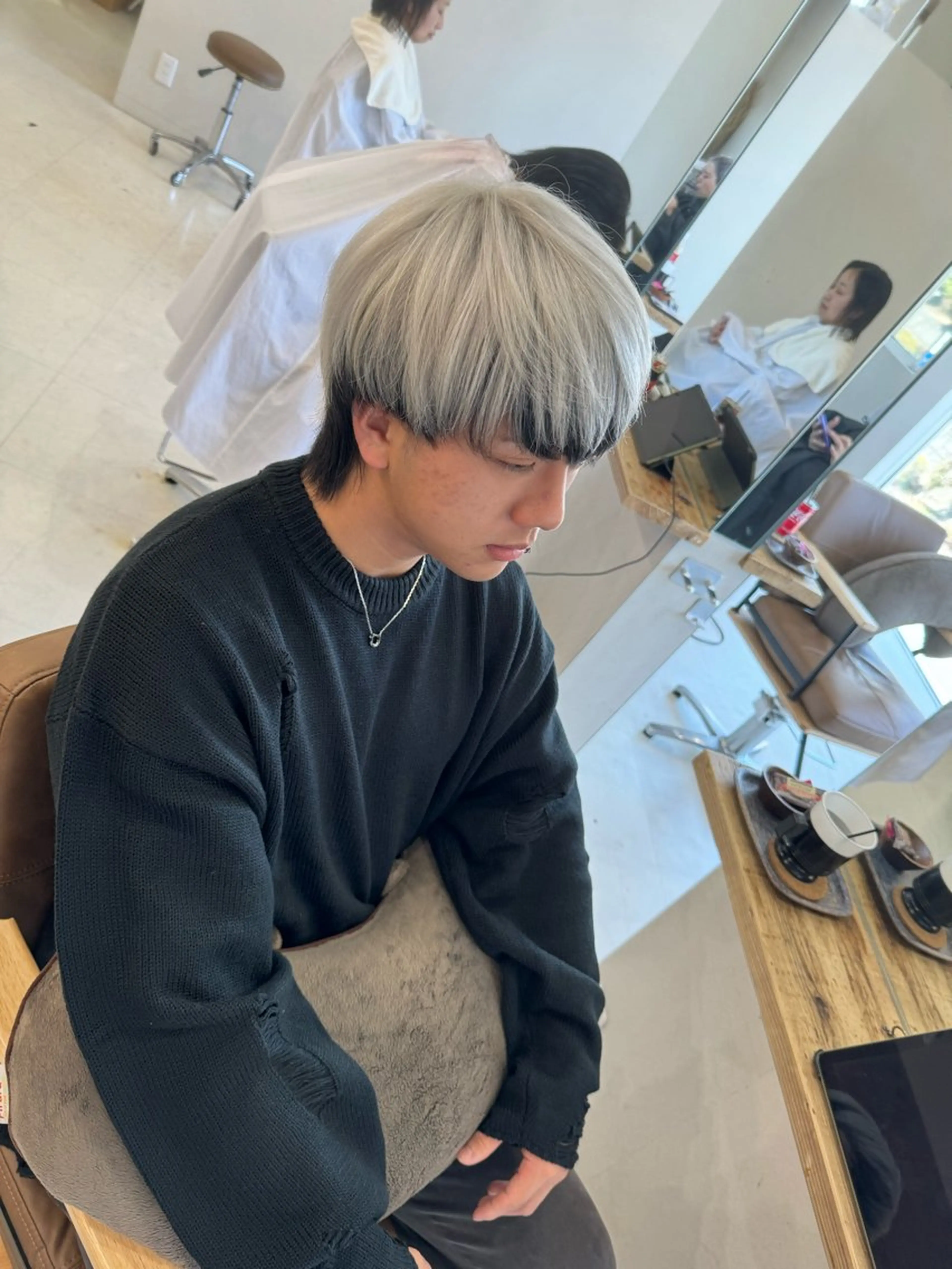 メンズ ヘアカラー 鈴木 妃帆未のヘアスタイル