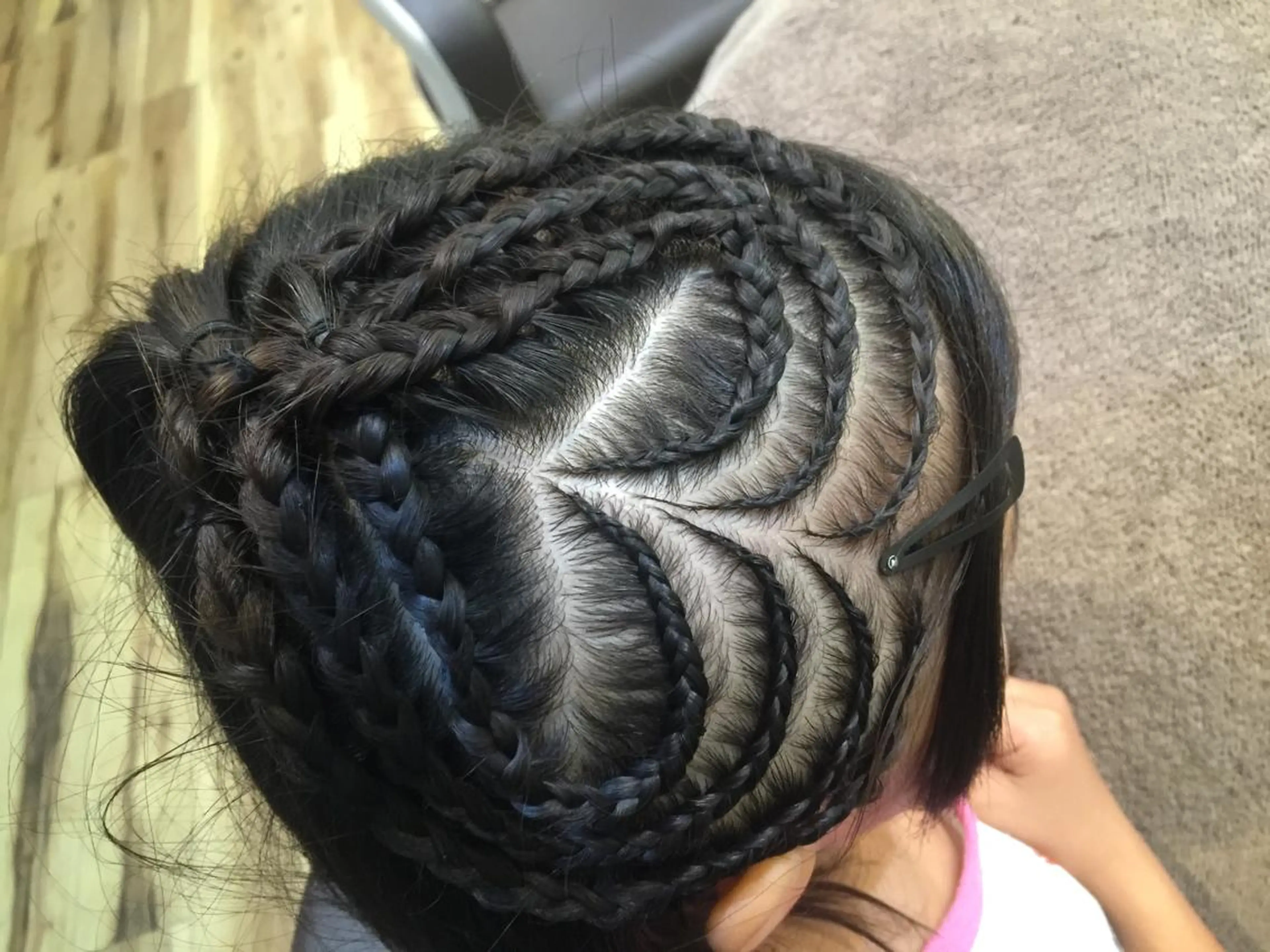 セミロング ヘアアレンジ 松岡 辰弥のヘアスタイル