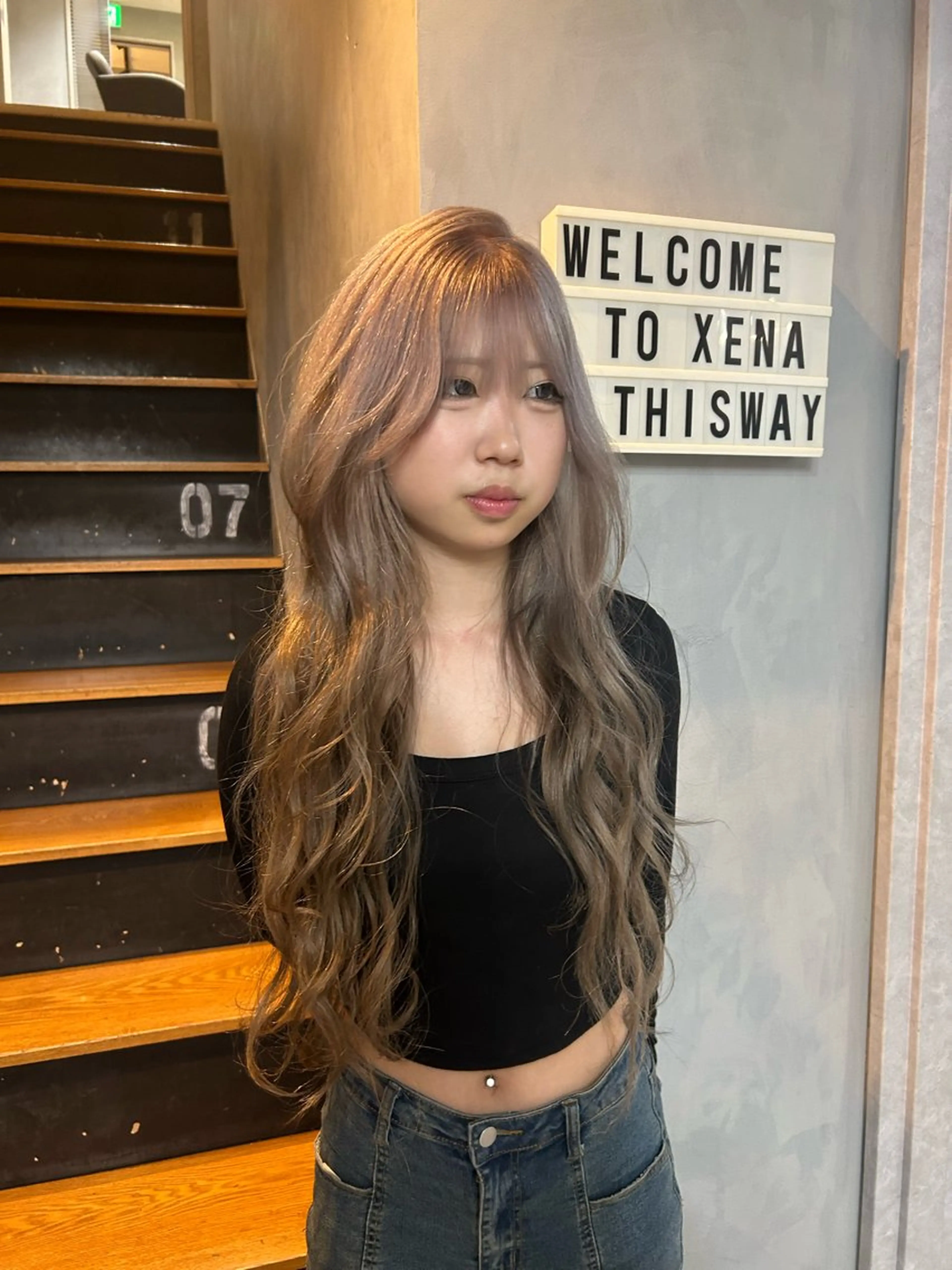 ロング ヘアカラー 🦋SATO🦋 / 似合わせカラー⟡.*のヘアスタイル