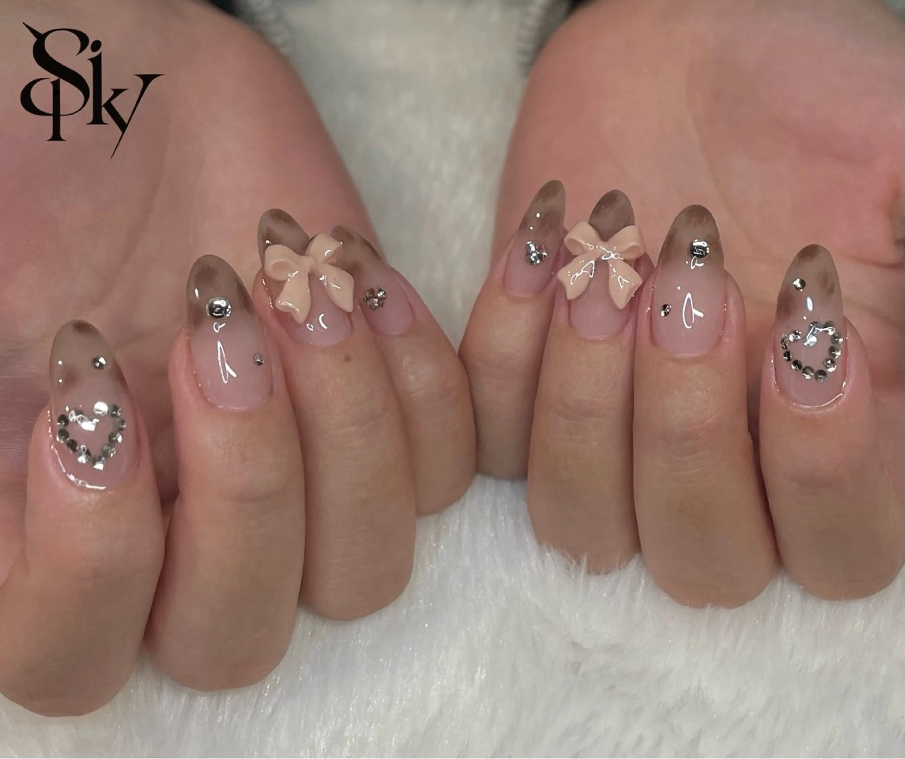 ネイル ハンドネイル Spiky とうげ ふうかのネイルデザイン