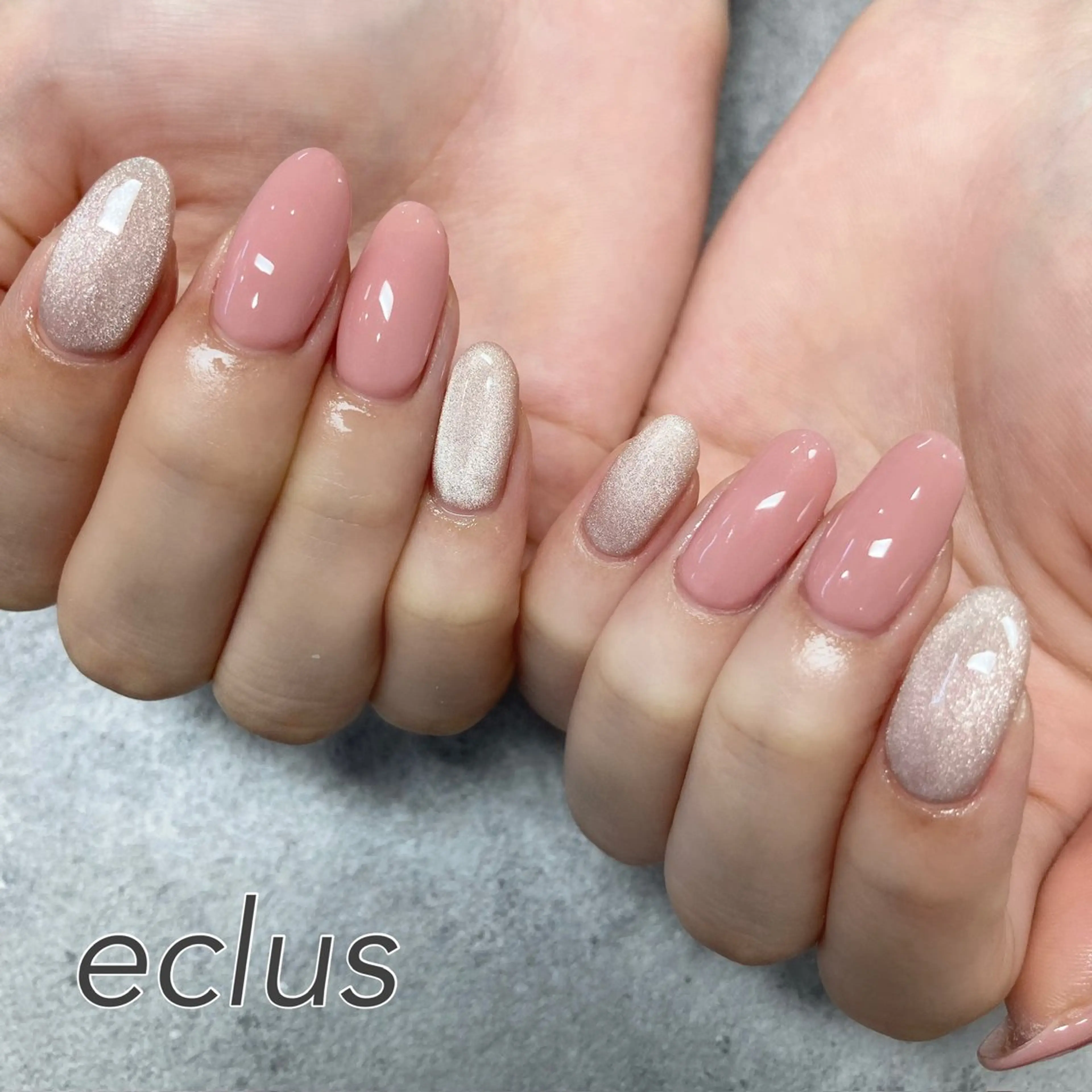 ネイル マグネットネイル ハンドネイル eclus (エクラス)のネイルデザイン