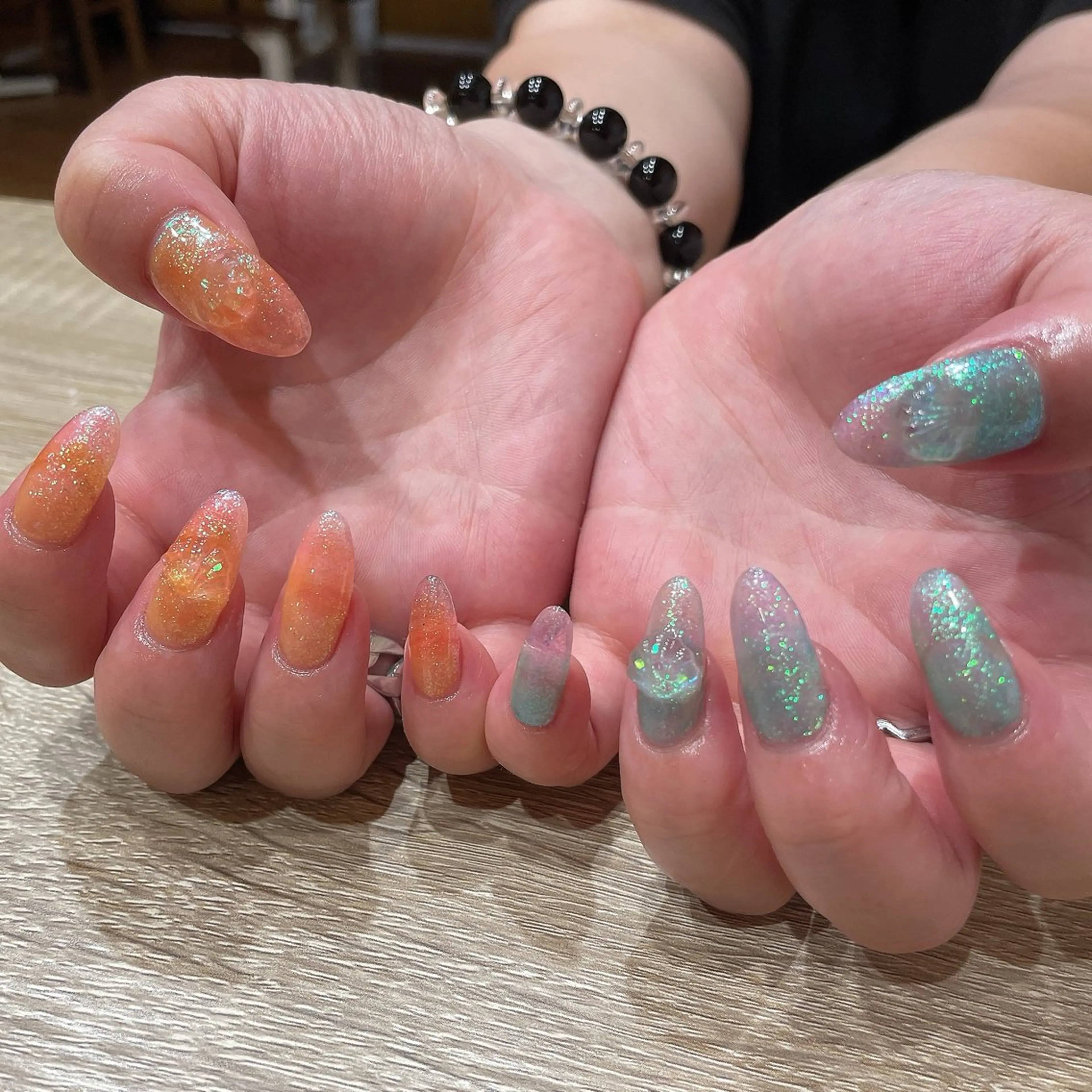 ネイル ロングネイル 持ち込み liberté🫧 新小岩のネイルデザイン